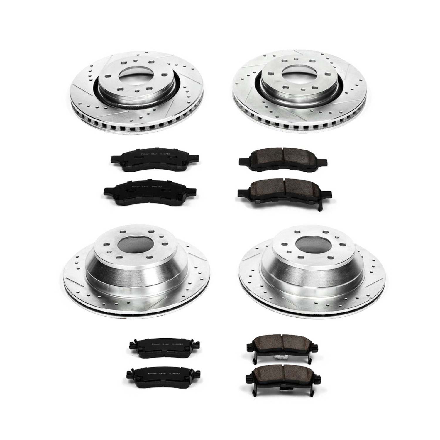 Power Stop 06-07 Buick Rainier Front & Rear Z23 Evolution Sport Brake Kit K2085