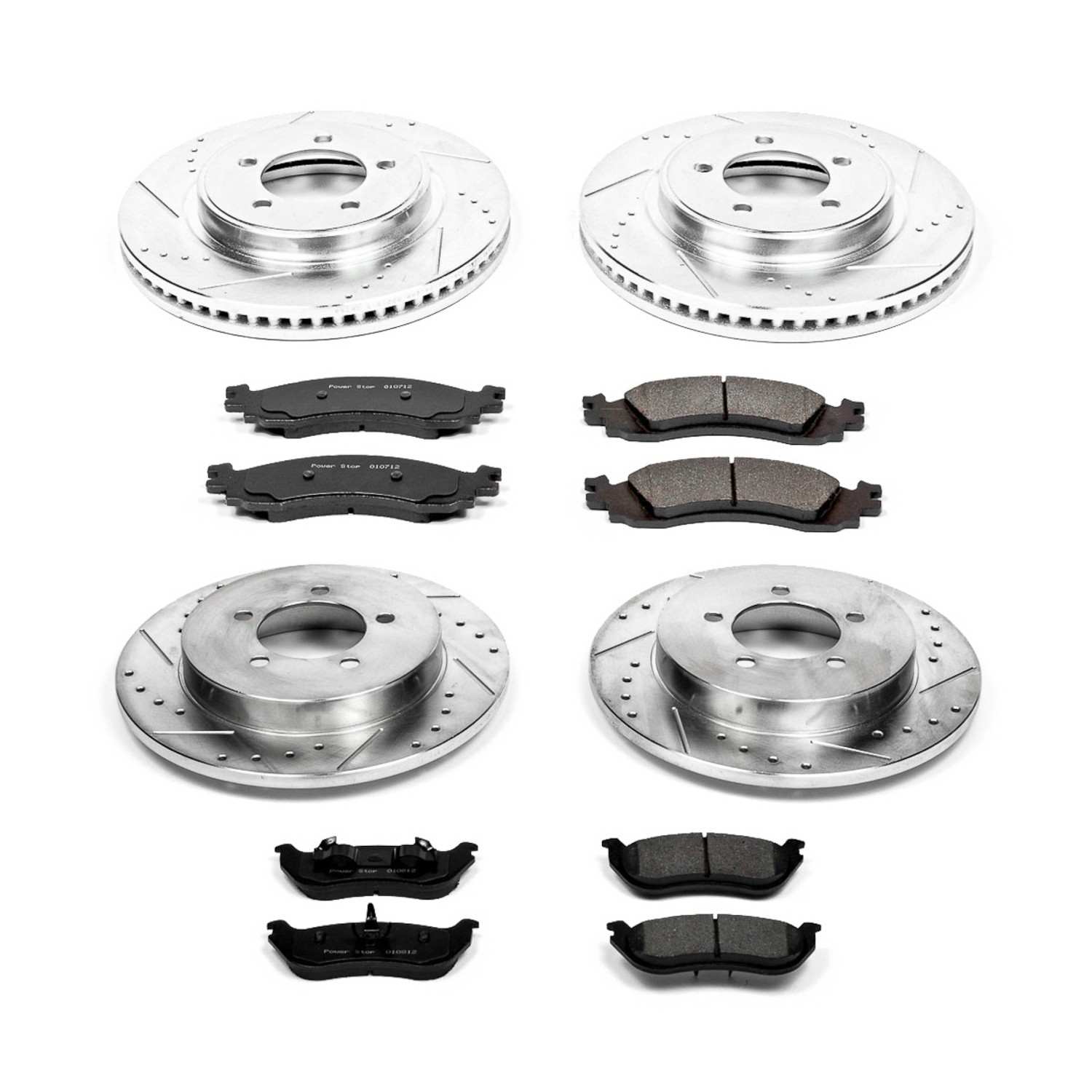 Power Stop 2006 Mercury Mountaineer Front & Rear Z23 Evolution Sport Brake Kit K2721