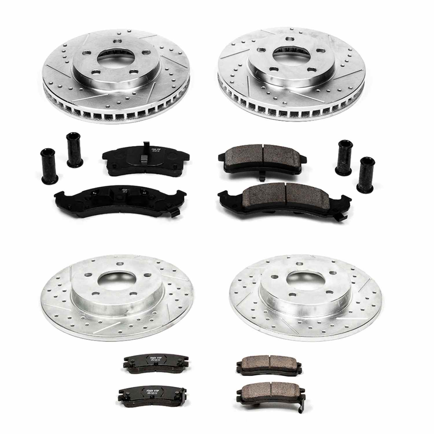 Power Stop 94-96 Cadillac DeVille Front & Rear Z23 Evolution Sport Brake Kit K2763