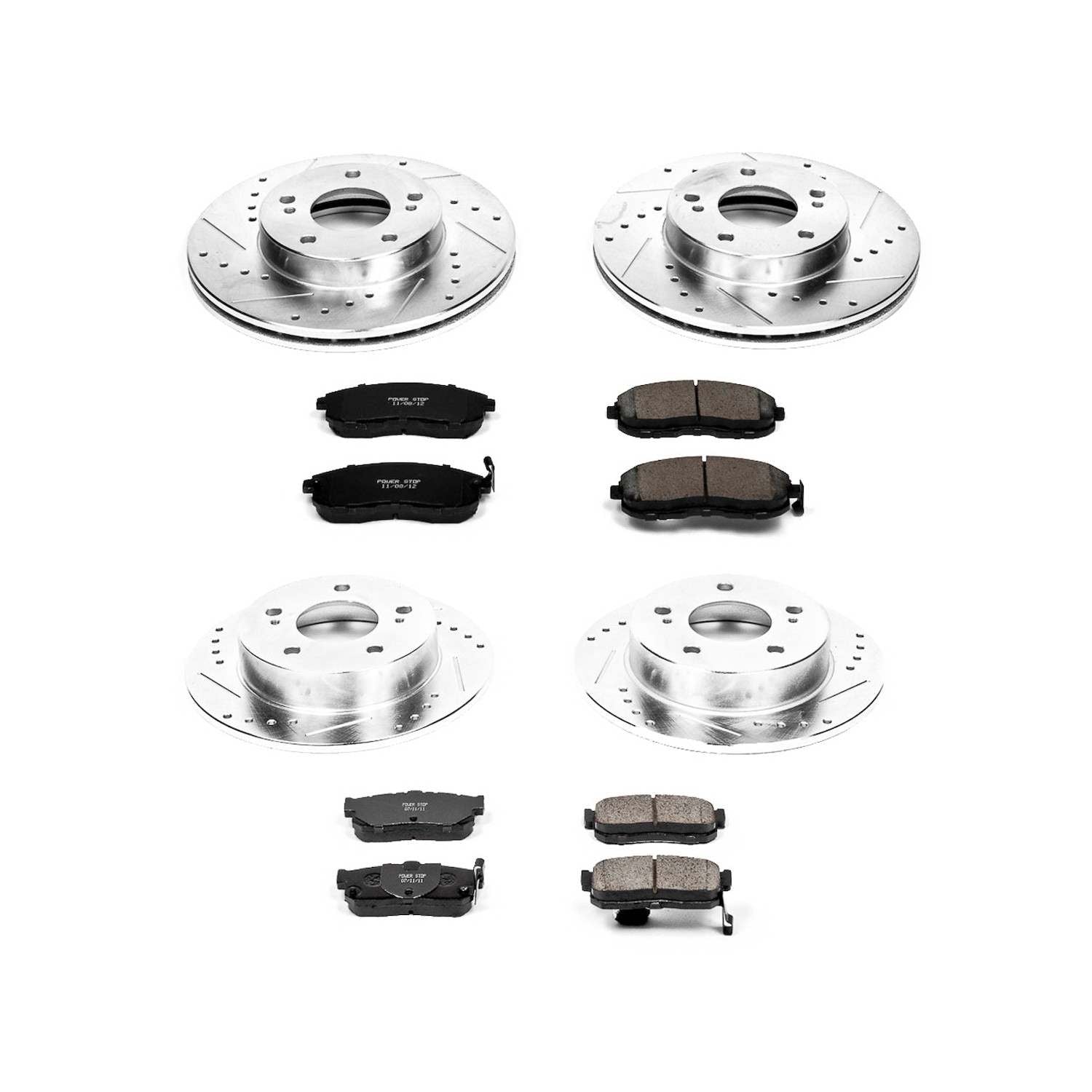 Power Stop 89-94 Nissan Maxima Front & Rear Z23 Evolution Sport Brake Kit K2780