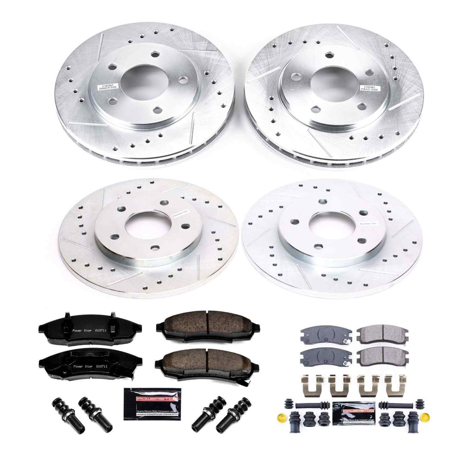 Power Stop 94-95 Buick Regal Front & Rear Z23 Evolution Sport Brake Kit K5453