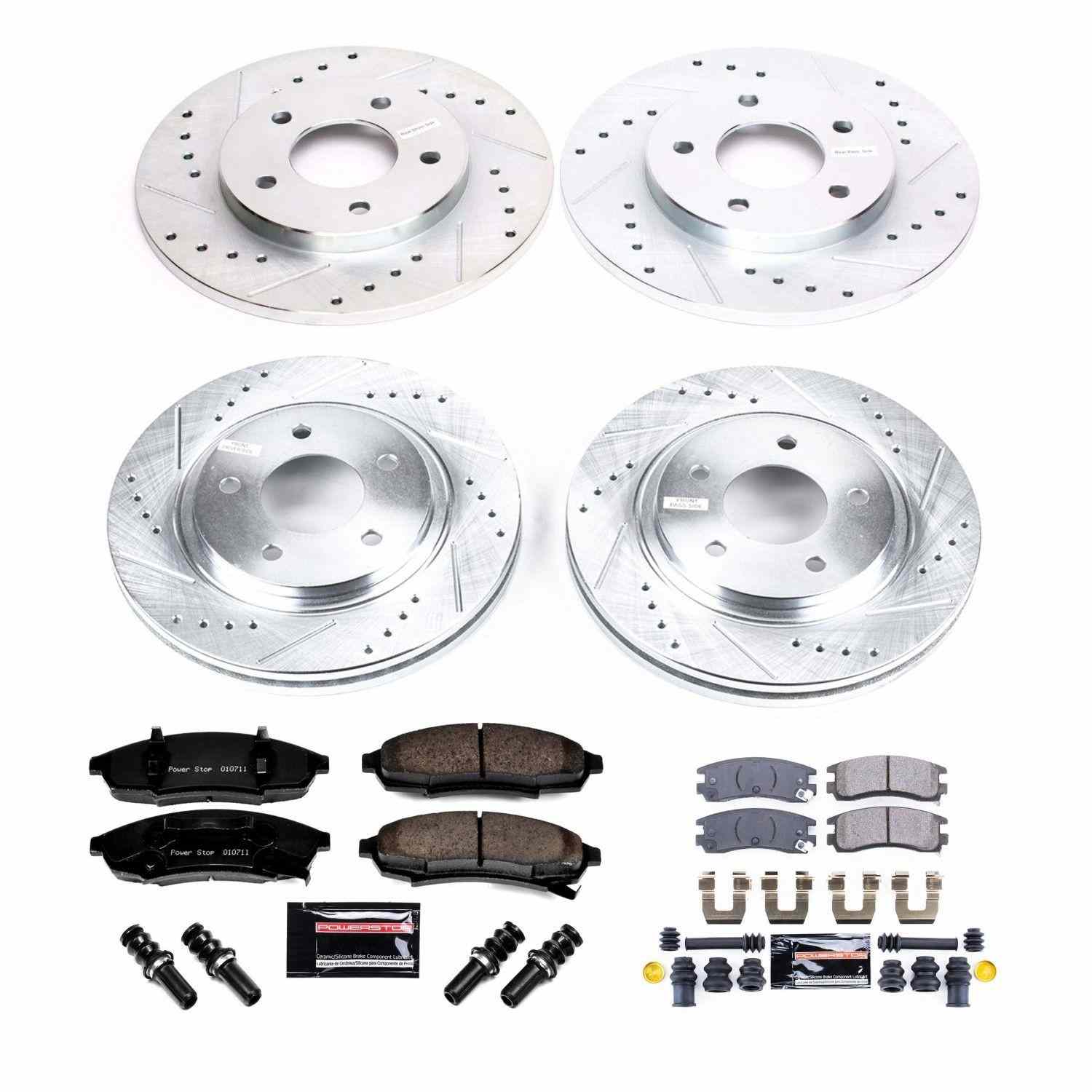 Power Stop 95-96 Buick Regal Front & Rear Z23 Evolution Sport Brake Kit K5454