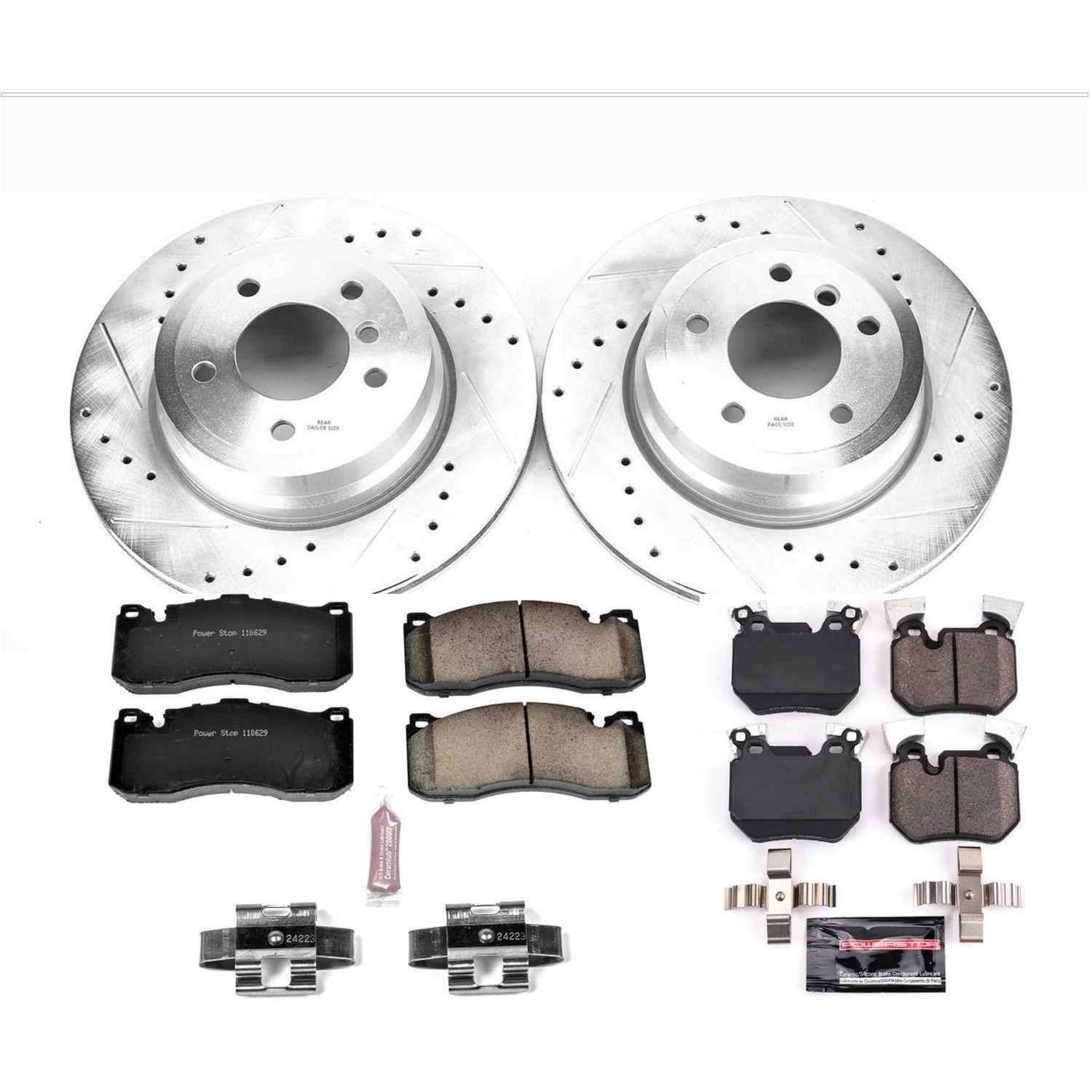 Power Stop 11-13 BMW 135i Front & Rear Z23 Evolution Sport Brake Kit K6005