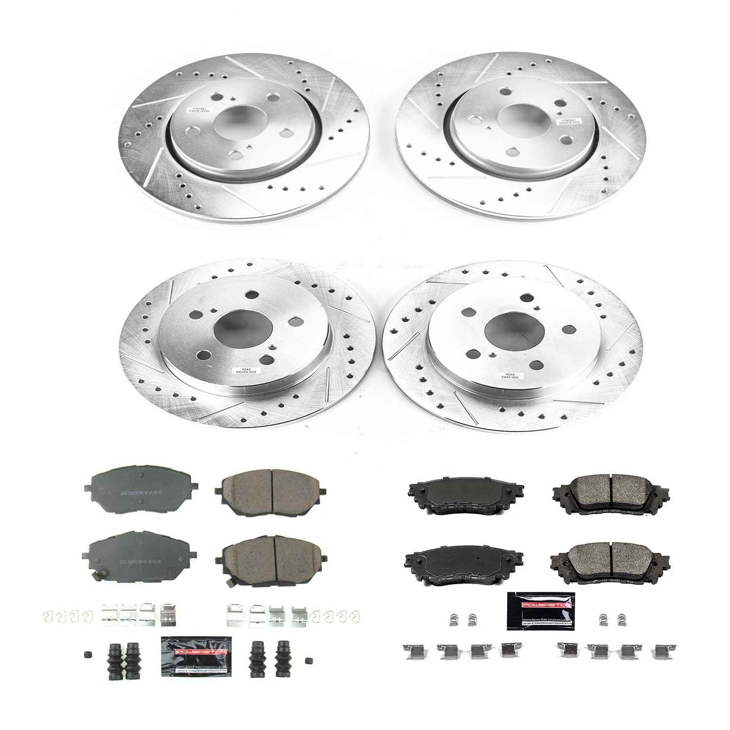 Power Stop 18-19 Toyota C-HR Front & Rear Z23 Evolution Sport Brake Kit K7925