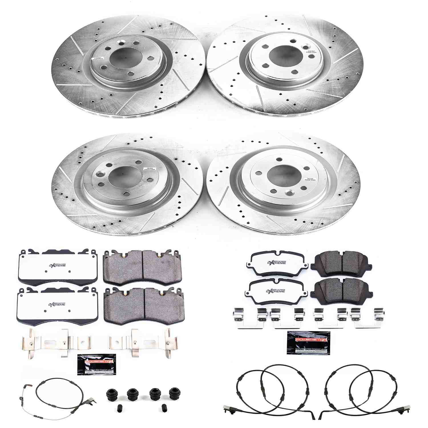 Power Stop 18-19 Land Rover Range Rover Sport Front & Rear Z36 Truck & Tow Brake Kit K8513-36