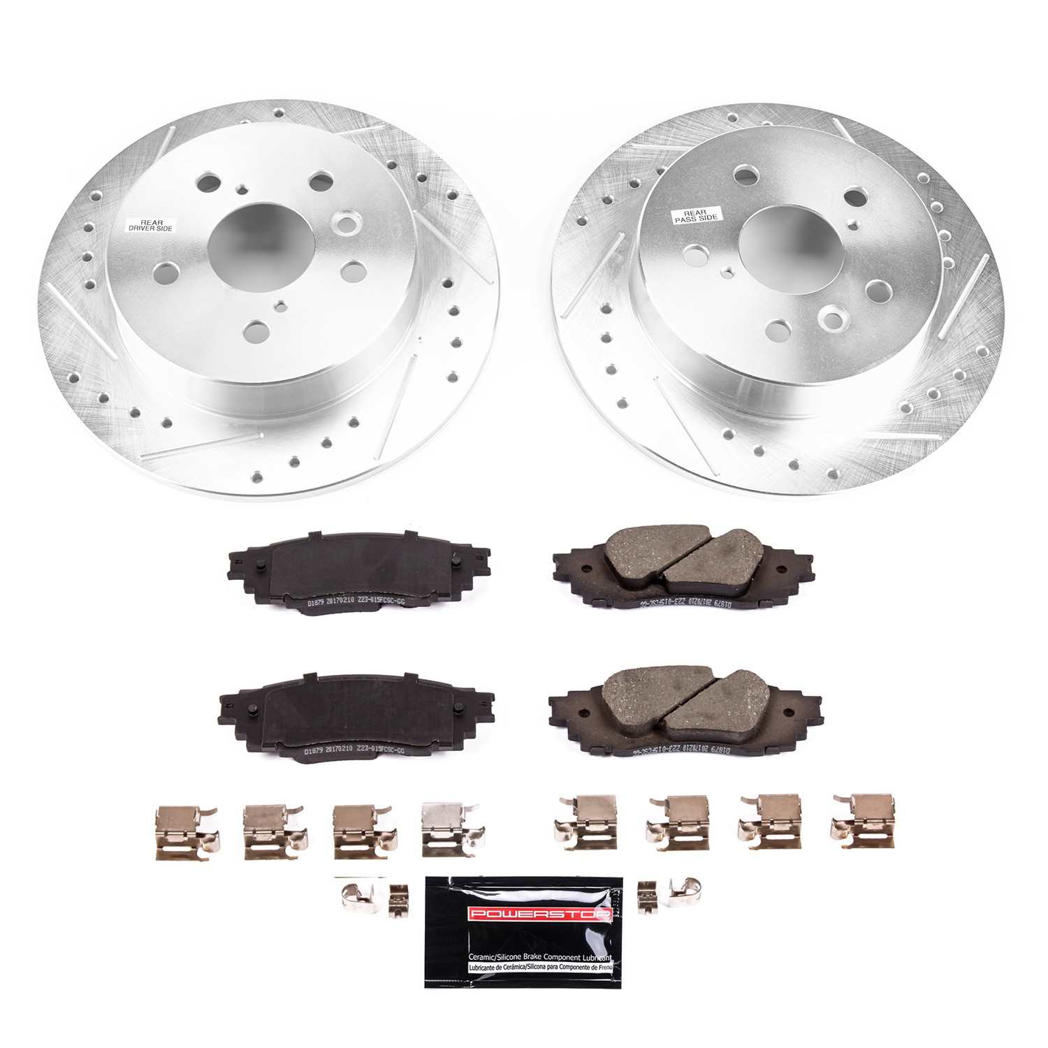 Power Stop 2020 Toyota Camry Rear Z23 Evolution Sport Brake Kit K8625