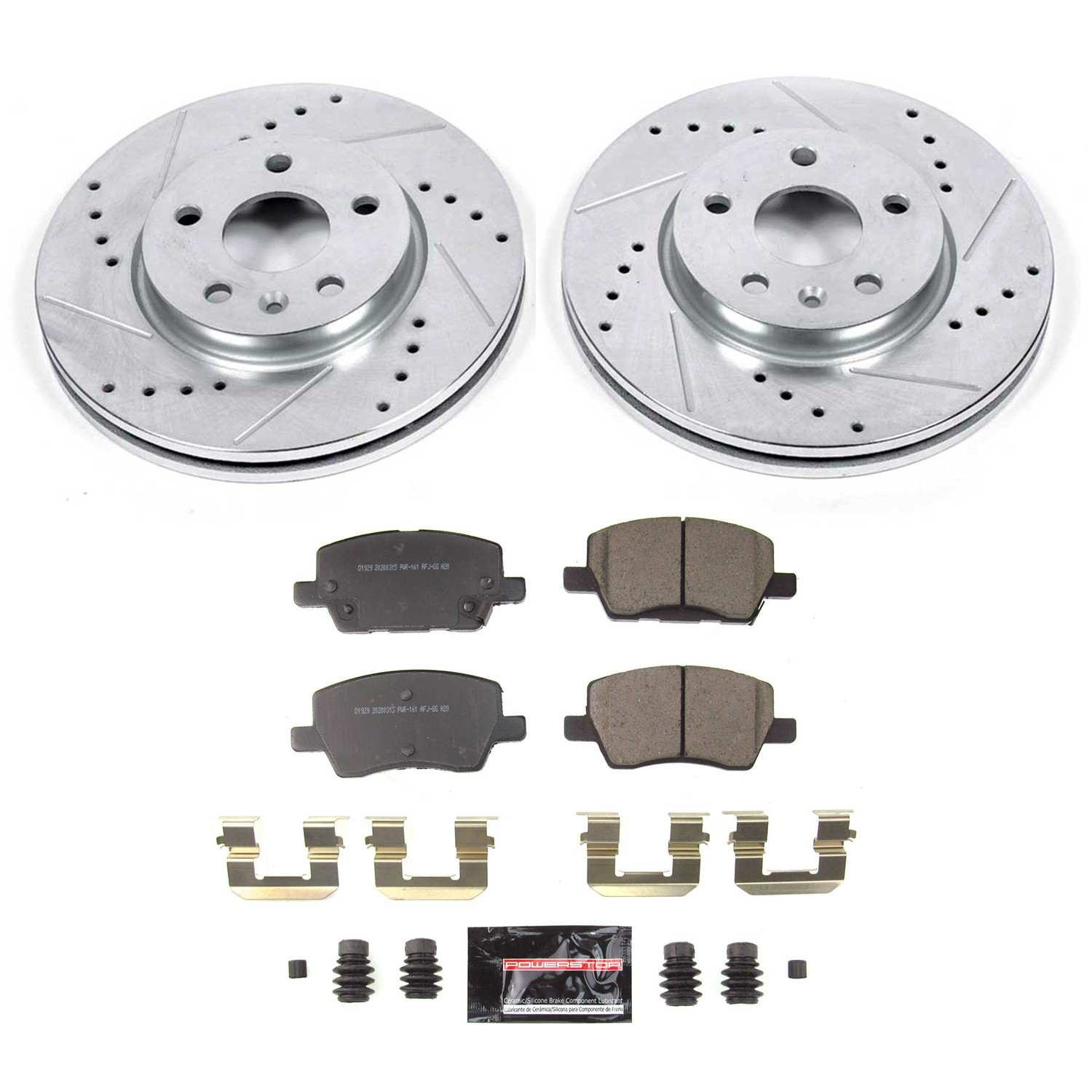 Power Stop 2020 Chevrolet Sonic Front Z23 Evolution Sport Brake Kit K8635