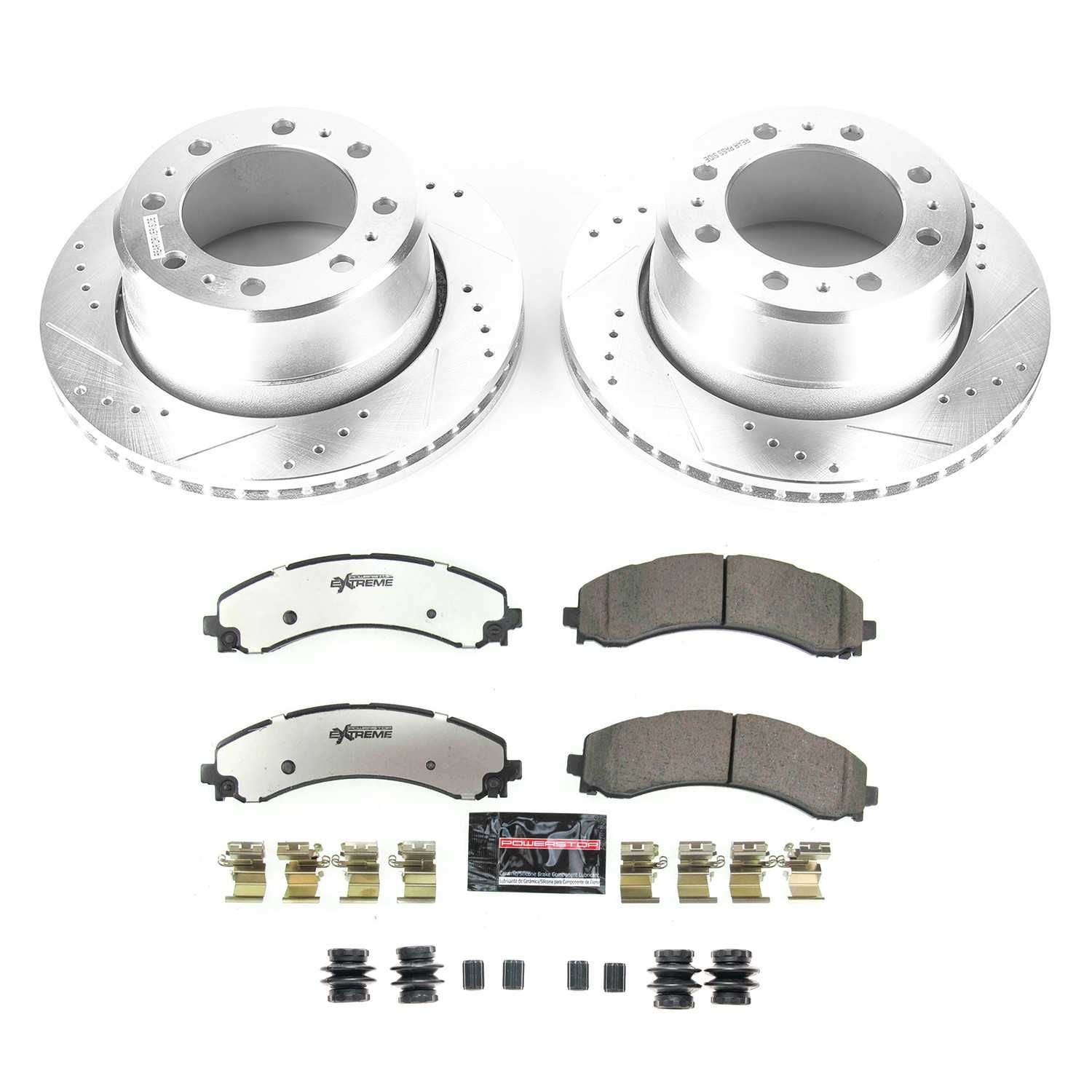 Power Stop 2020 Ram 3500 Rear Z36 Truck & Tow Brake Kit K8636-36