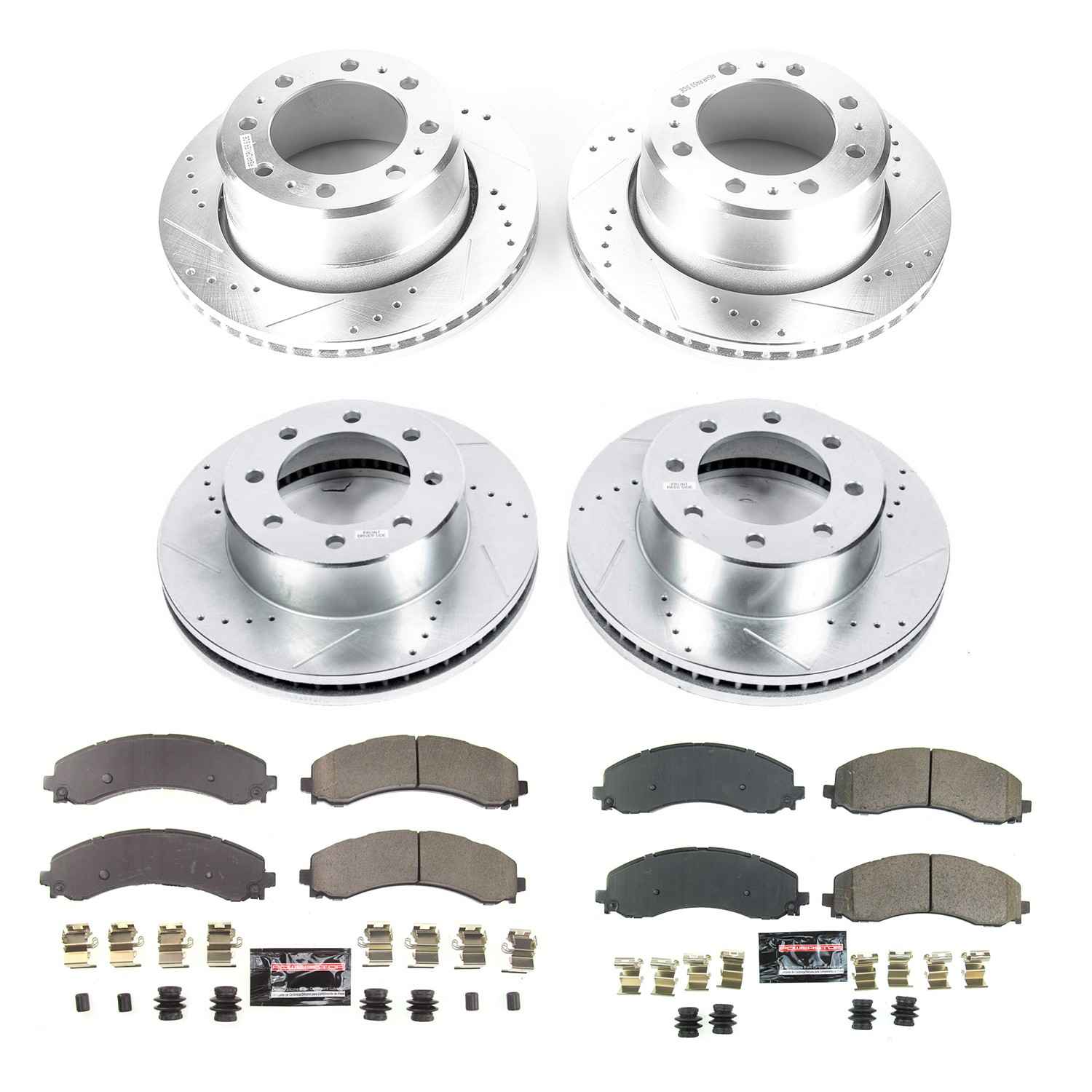 Power Stop 2020 Ram 3500 Front & Rear Z23 Evolution Sport Brake Kit K8638