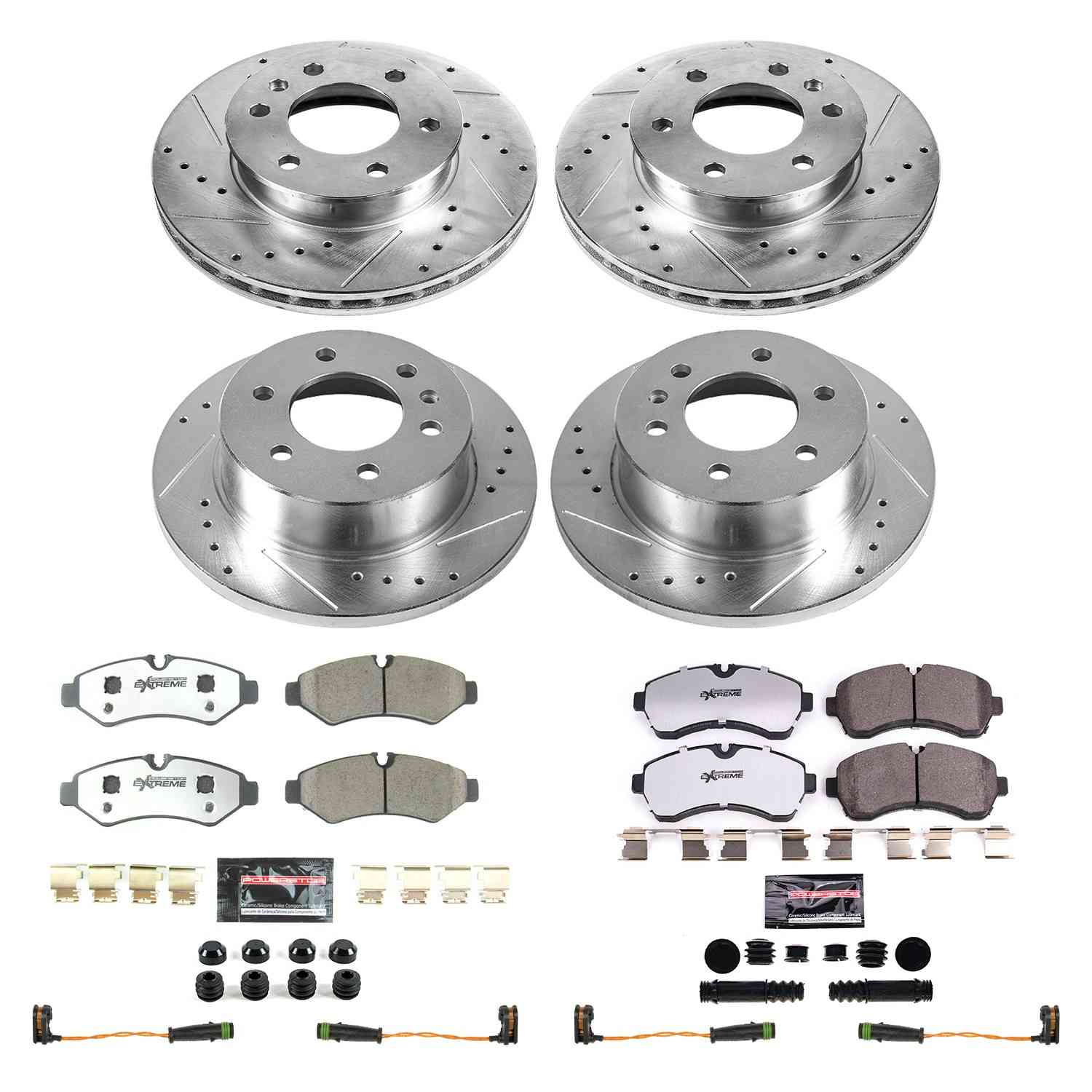 Power Stop 2020 Mercedes-Benz Sprinter 3500 Front & Rear Z36 Truck & Tow Brake Kit K8659-36