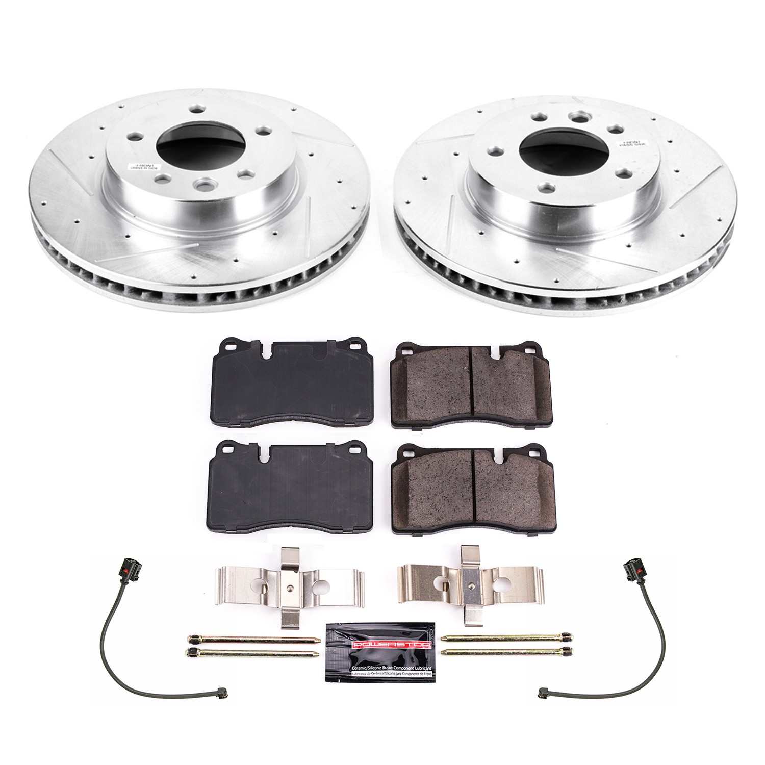 PowerStop Power Stop 11-17 Volkswagen Touareg Front Z23 Evolution Brake Kit K8821