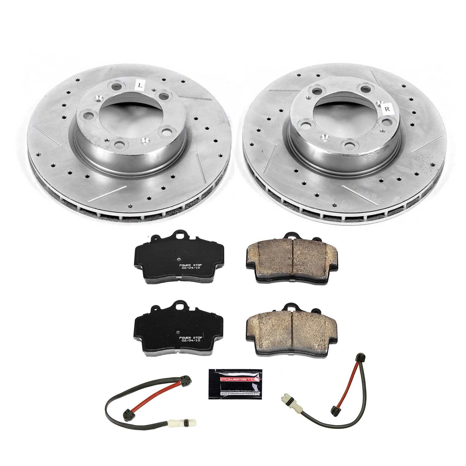 PowerStop Power Stop 05-06 Porsche Boxster Front Z23 Evolution Brake Kit K8822