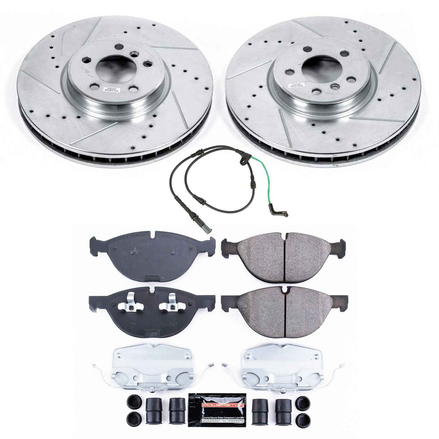 PowerStop Power Stop 2010 BMW X6 Front Z23 Evolution Brake Kit K8824