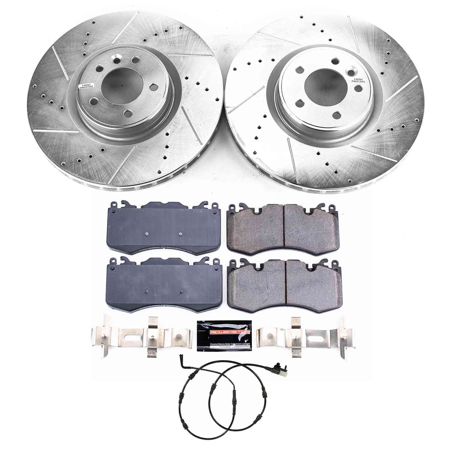 PowerStop Power Stop 18-19 Land Rover Range Rover Sport Front Z23 Evolution Brake Kit K8826