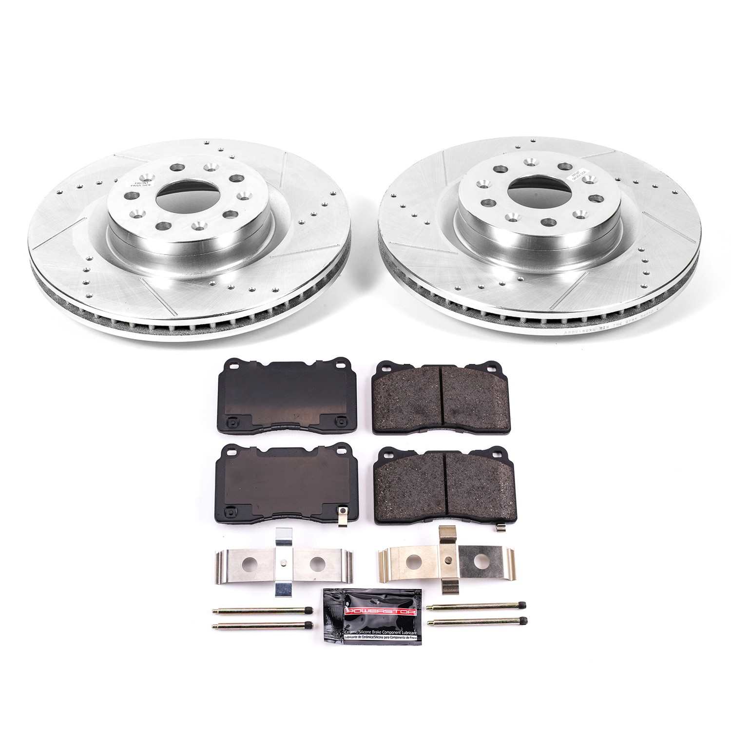 PowerStop Power Stop 2021 Chevrolet Camaro Front Z23 Evolution Brake Kit K8836