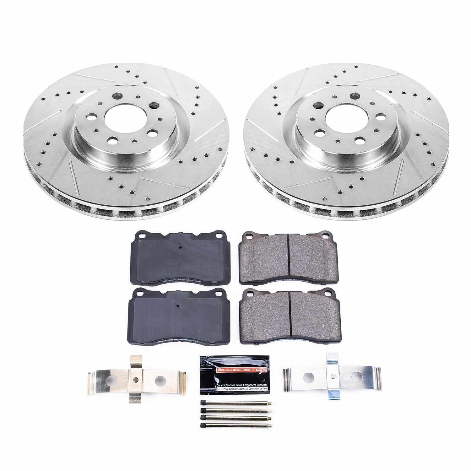 PowerStop Power Stop 04-07 Volvo S60 Front Z23 Evolution Brake Kit K8845