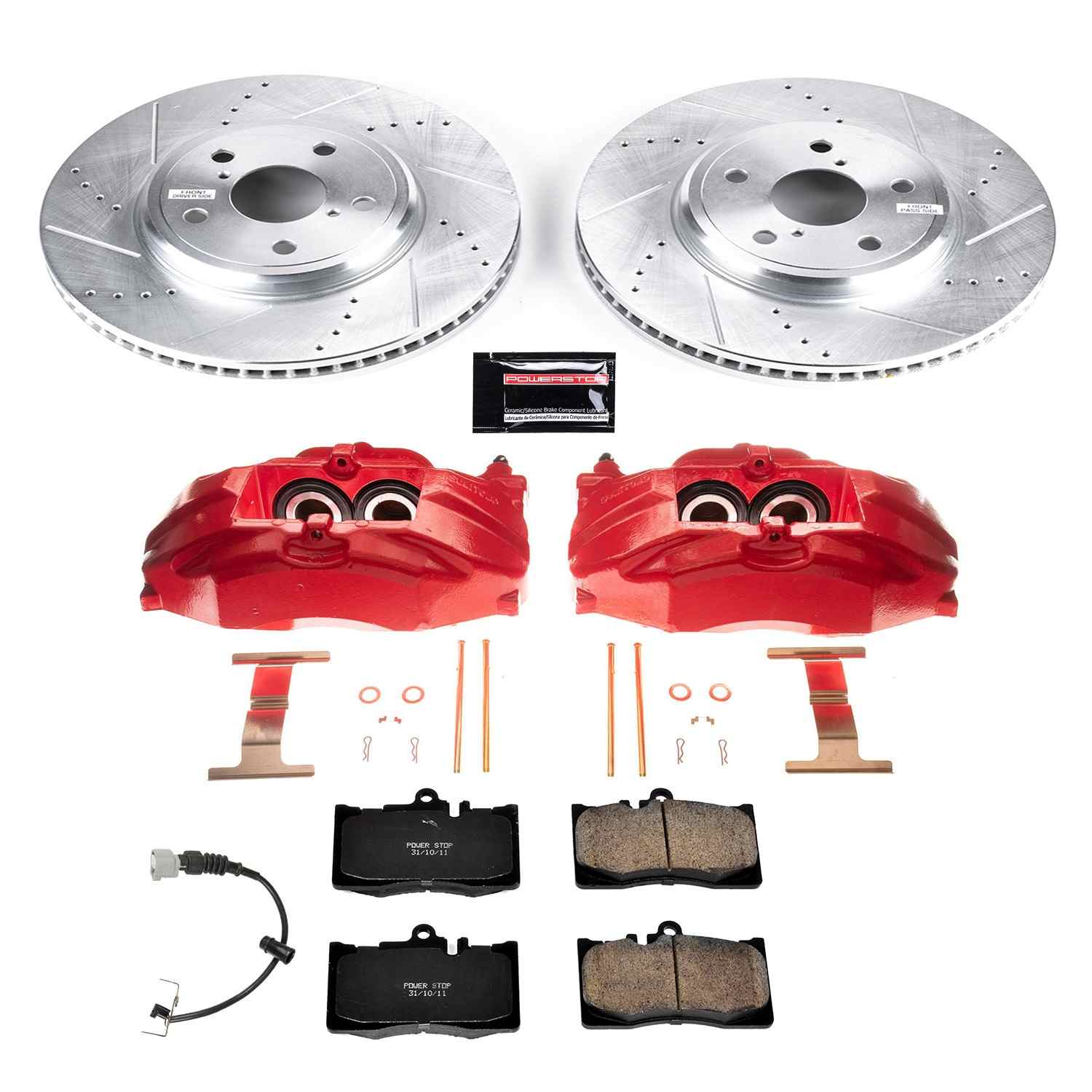 Power Stop 01-06 Lexus LS430 Front Z23 Evolution Sport Brake Kit w/Calipers KC2327