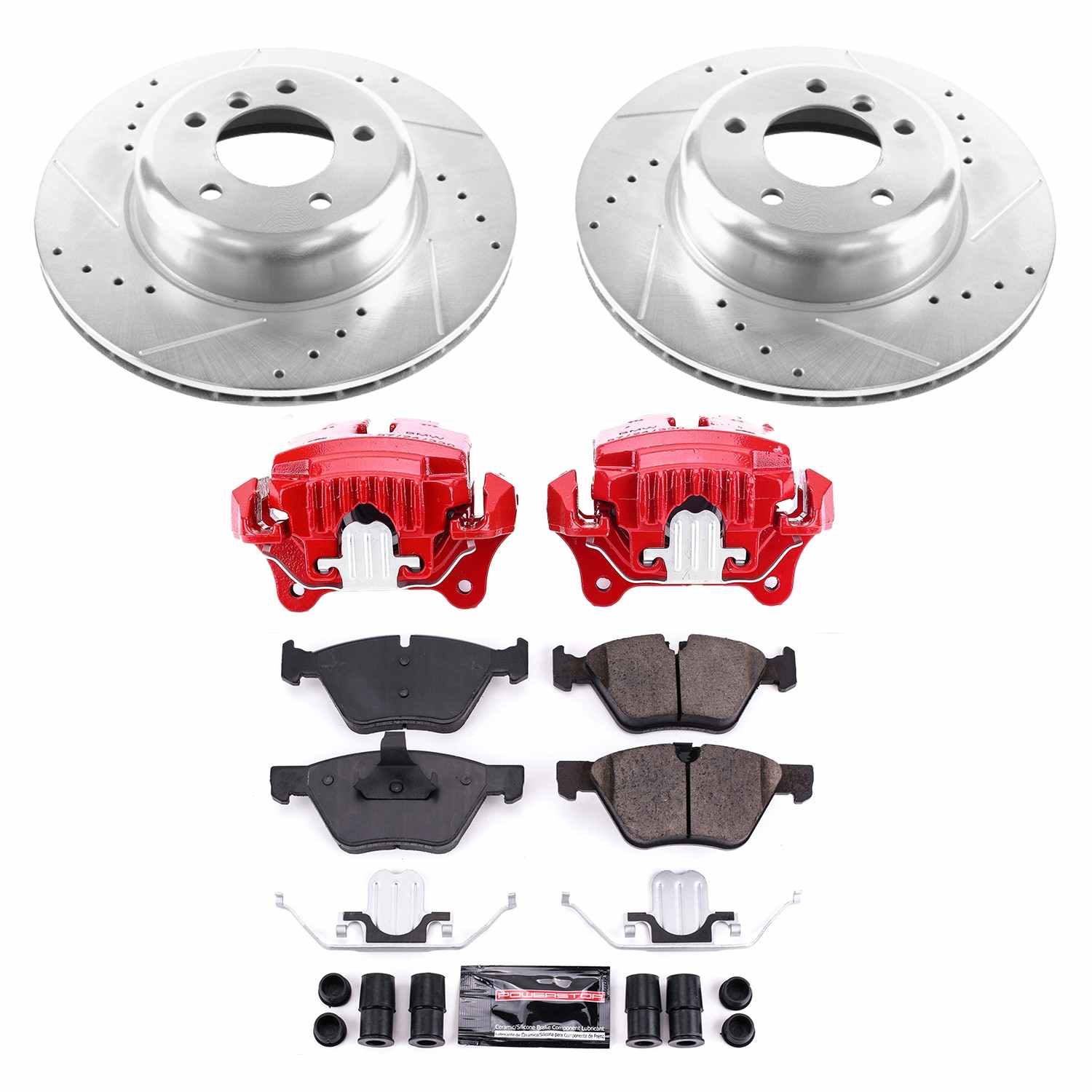 Power Stop 09-10 BMW Z4 Front Z23 Evolution Sport Brake Kit w/Calipers KC6578