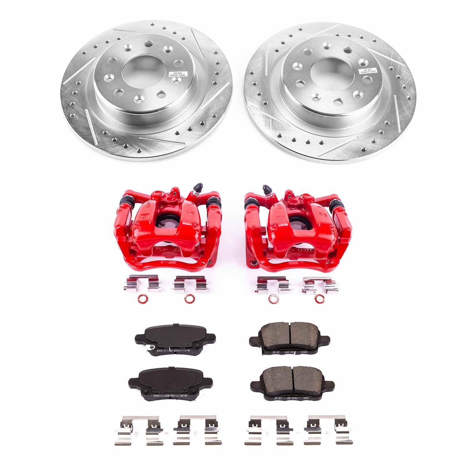 Power Stop 18-19 Chevrolet Equinox Rear Z23 Evolution Sport Brake Kit w/Calipers KC7721