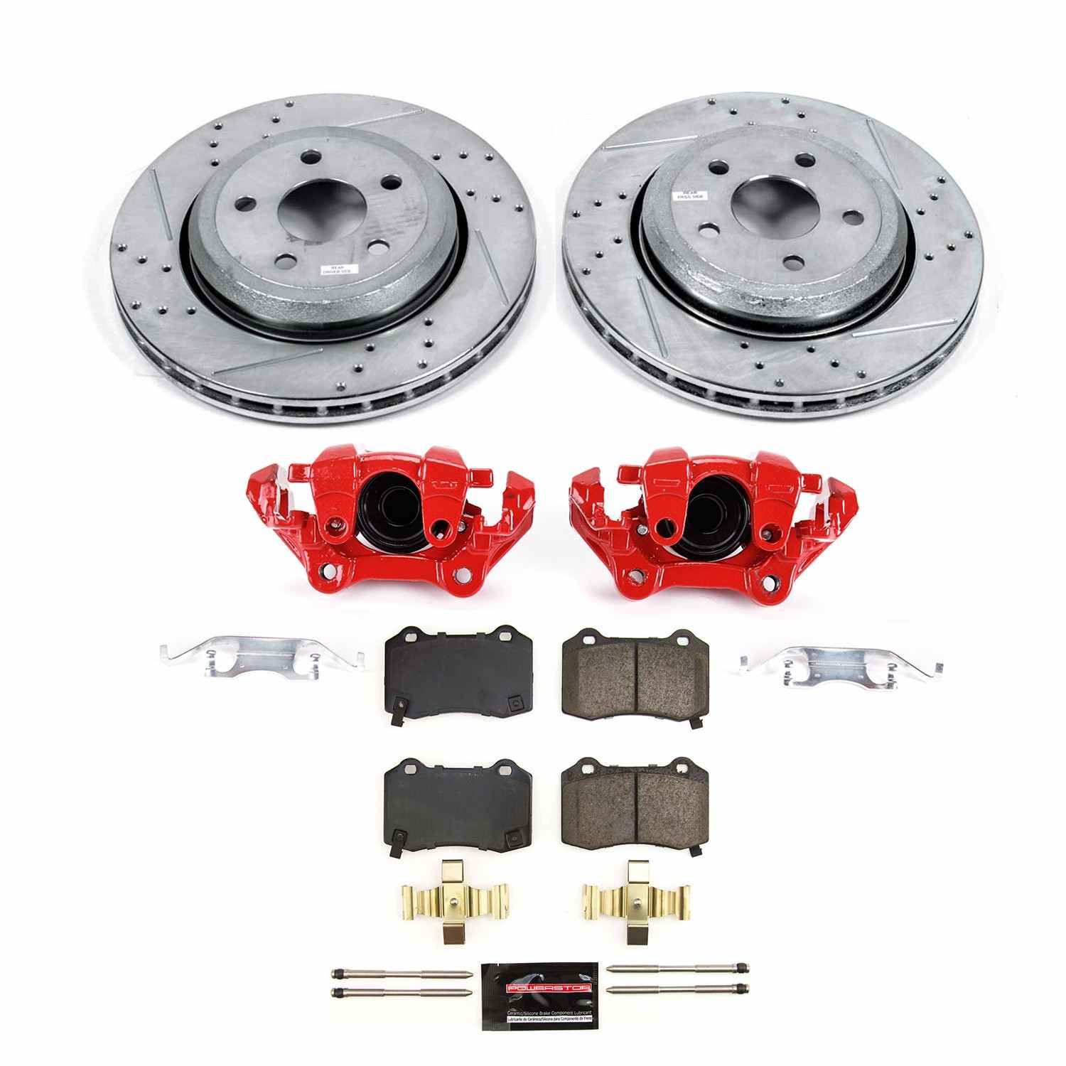 PowerStop Power Stop 2021 Dodge Durango Rear Z23 Evolution Kit W/Cals KC8758