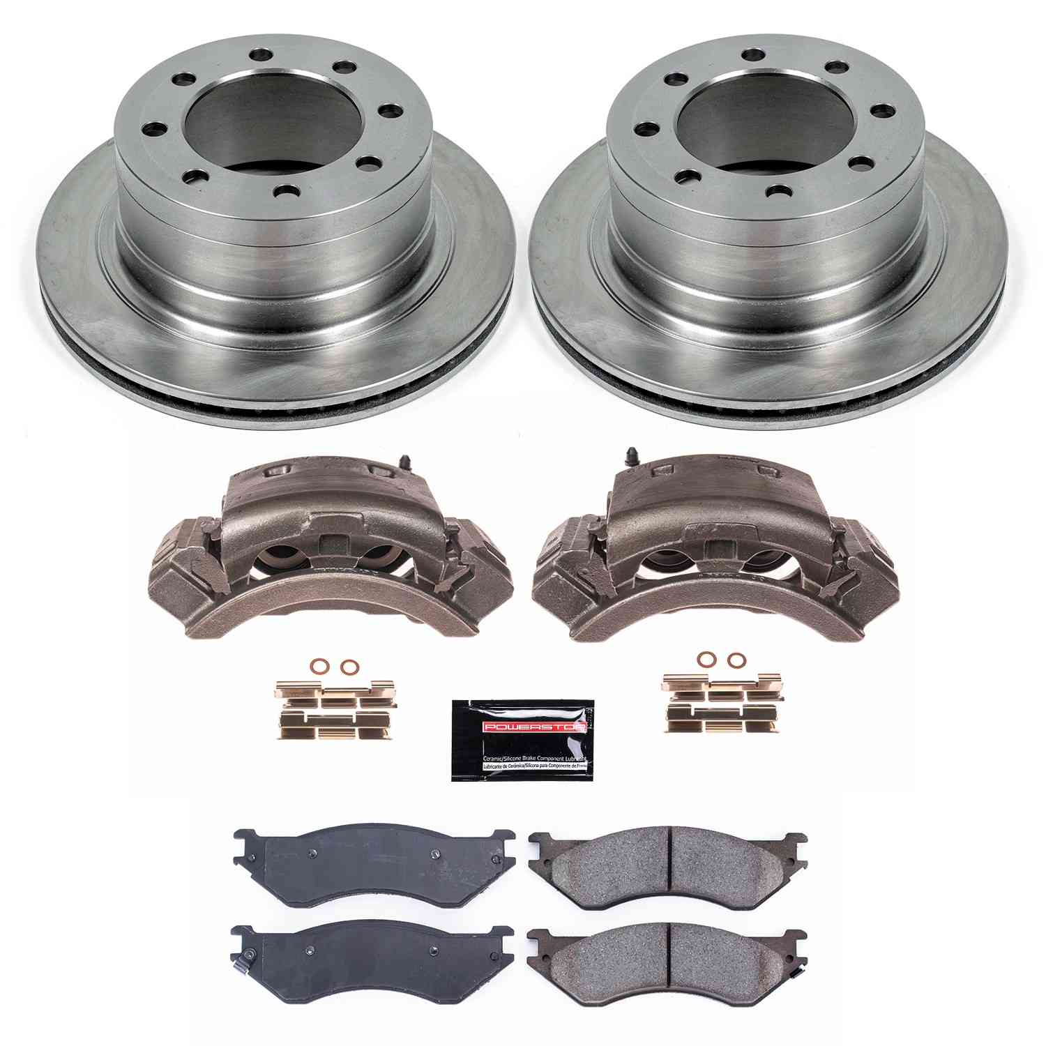 Power Stop 03-08 Dodge Ram 3500 Rear Autospecialty Brake Kit w/Calipers KCOE5490A