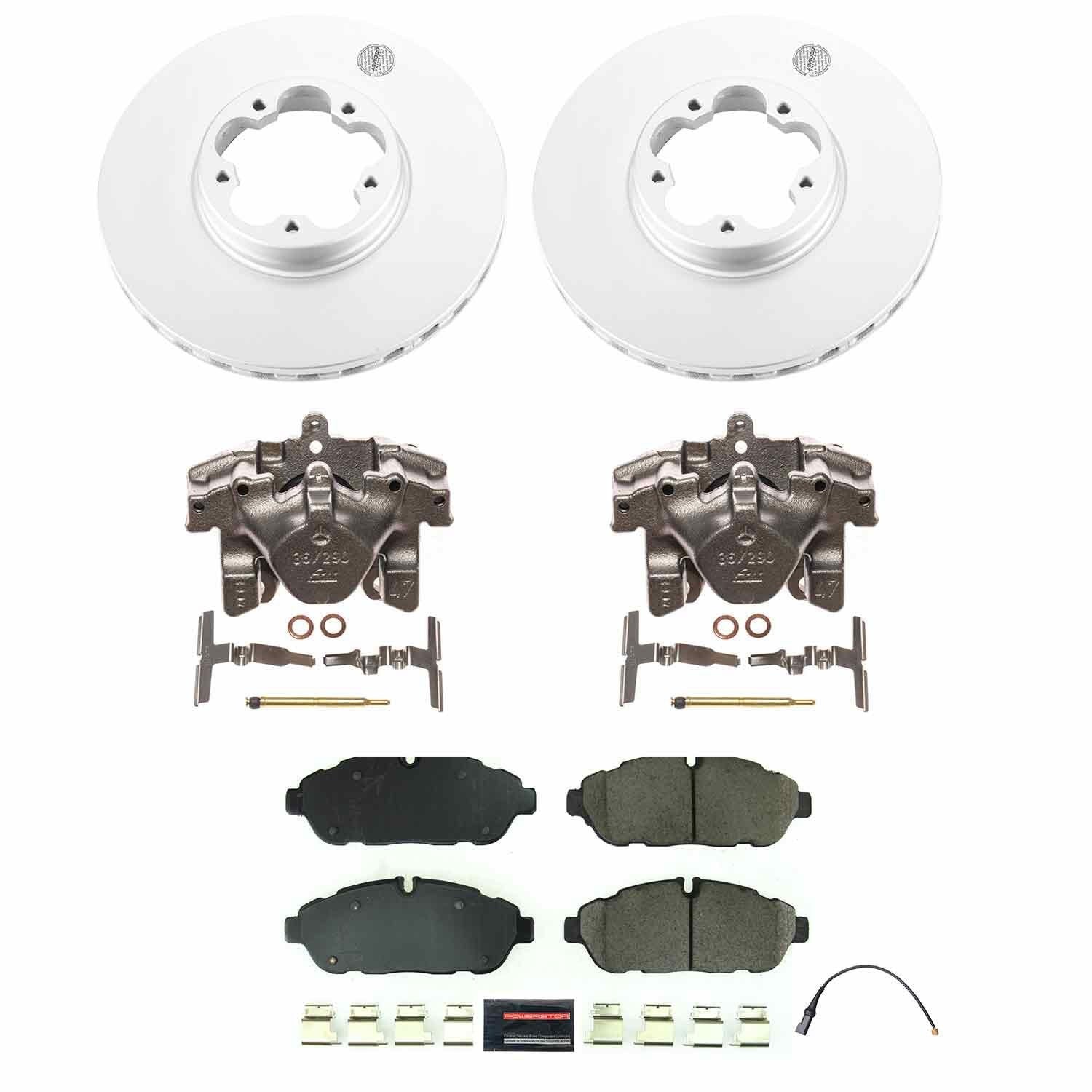 Power Stop 00-03 Mercedes-Benz CLK430 Front & Rear Autospecialty Brake Kit w/Calipers KCOE6700