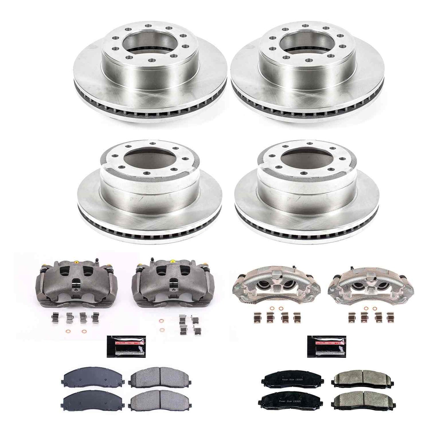 PowerStop Power Stop 2016 Ford F-350 Super Duty Front & Rear Autospecialty Kit KCOE8028