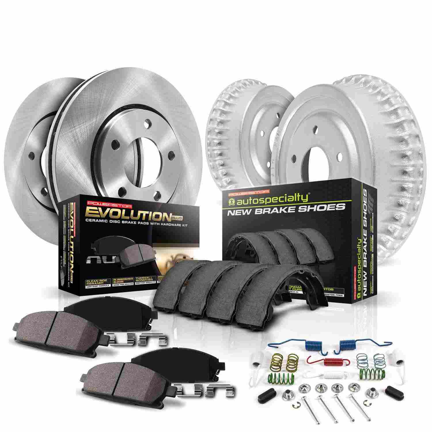 PowerStop Power Stop 95-00 Toyota 4Runner Front & Rear Autospecialty Brake Kit KOE15095DK