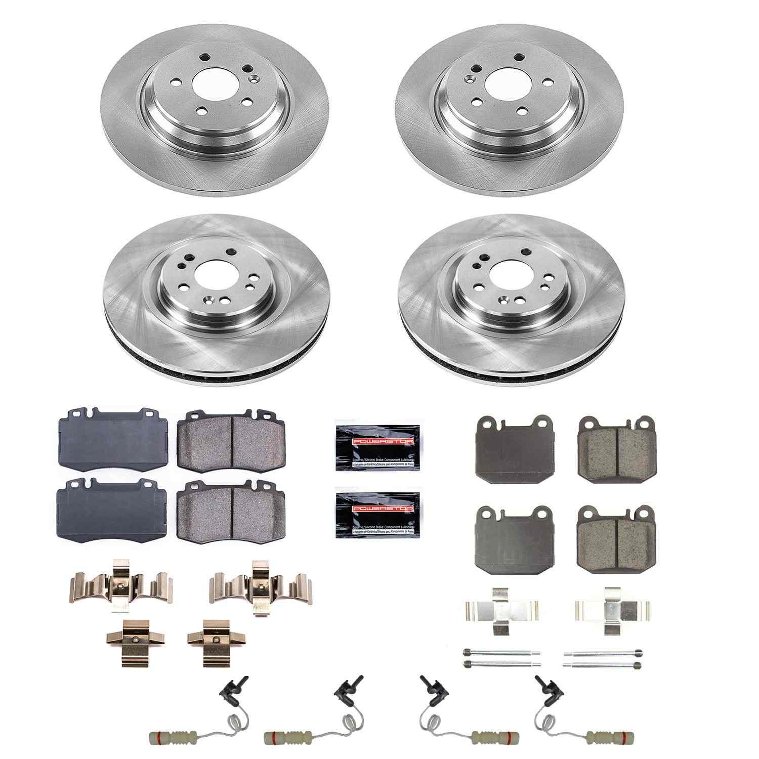 Power Stop 00-01 Mercedes-Benz ML430 Front & Rear Autospecialty Brake Kit KOE4463