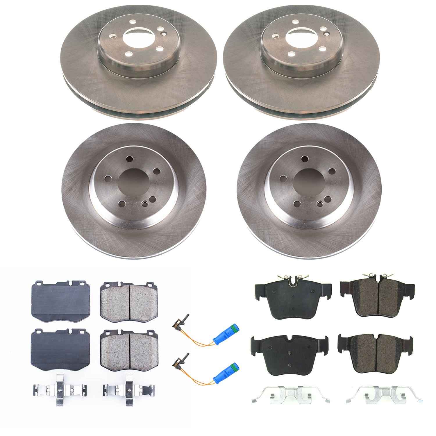 Power Stop 16-18 Mercedes-Benz GLC300 Front & Rear Autospecialty Brake Kit KOE7970