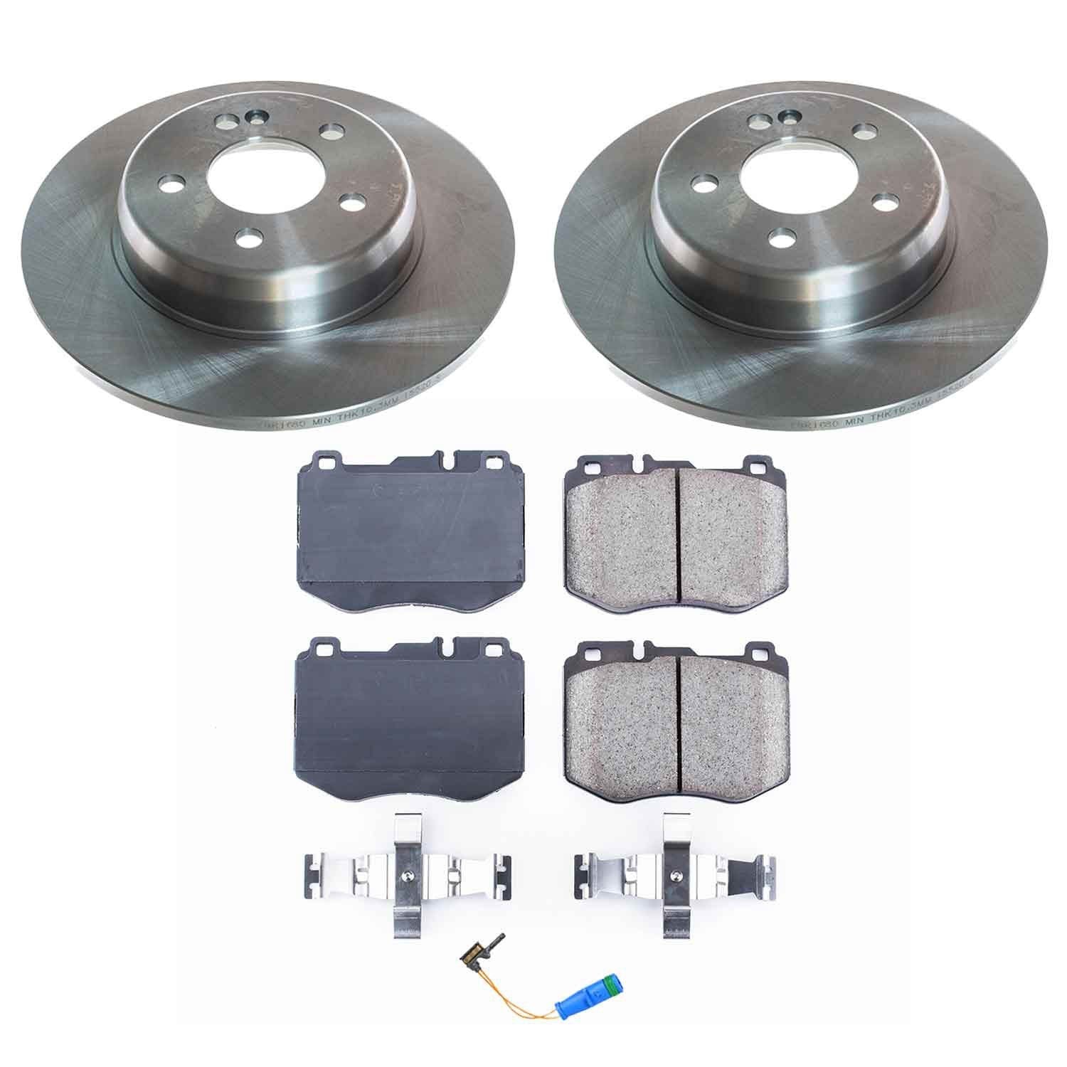 Power Stop 17-18 Mercedes-Benz C300 Rear Autospecialty Brake Kit KOE8152