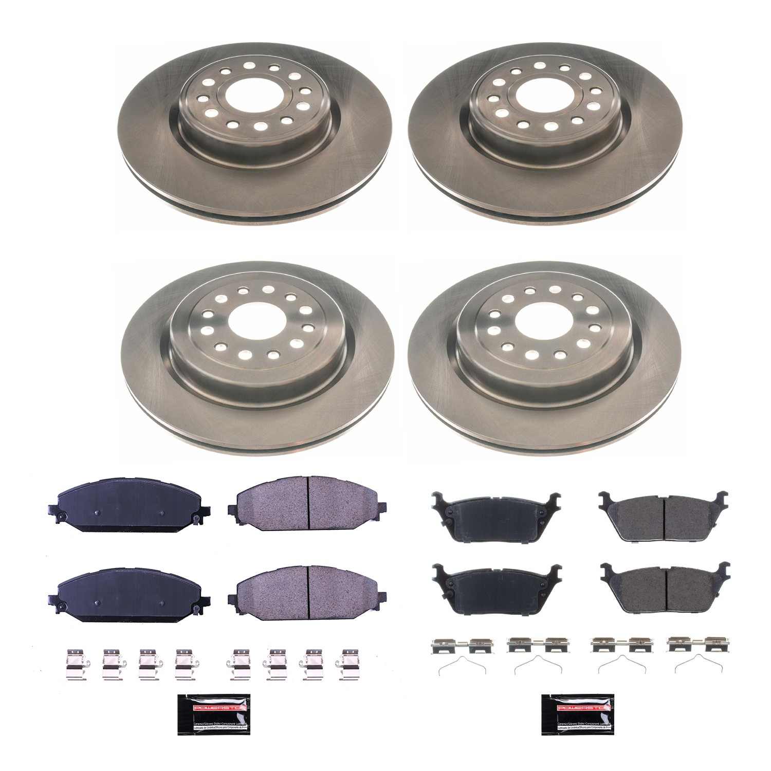 Power Stop 2019 Ram 1500 Front & Rear Autospecialty Brake Kit KOE8182