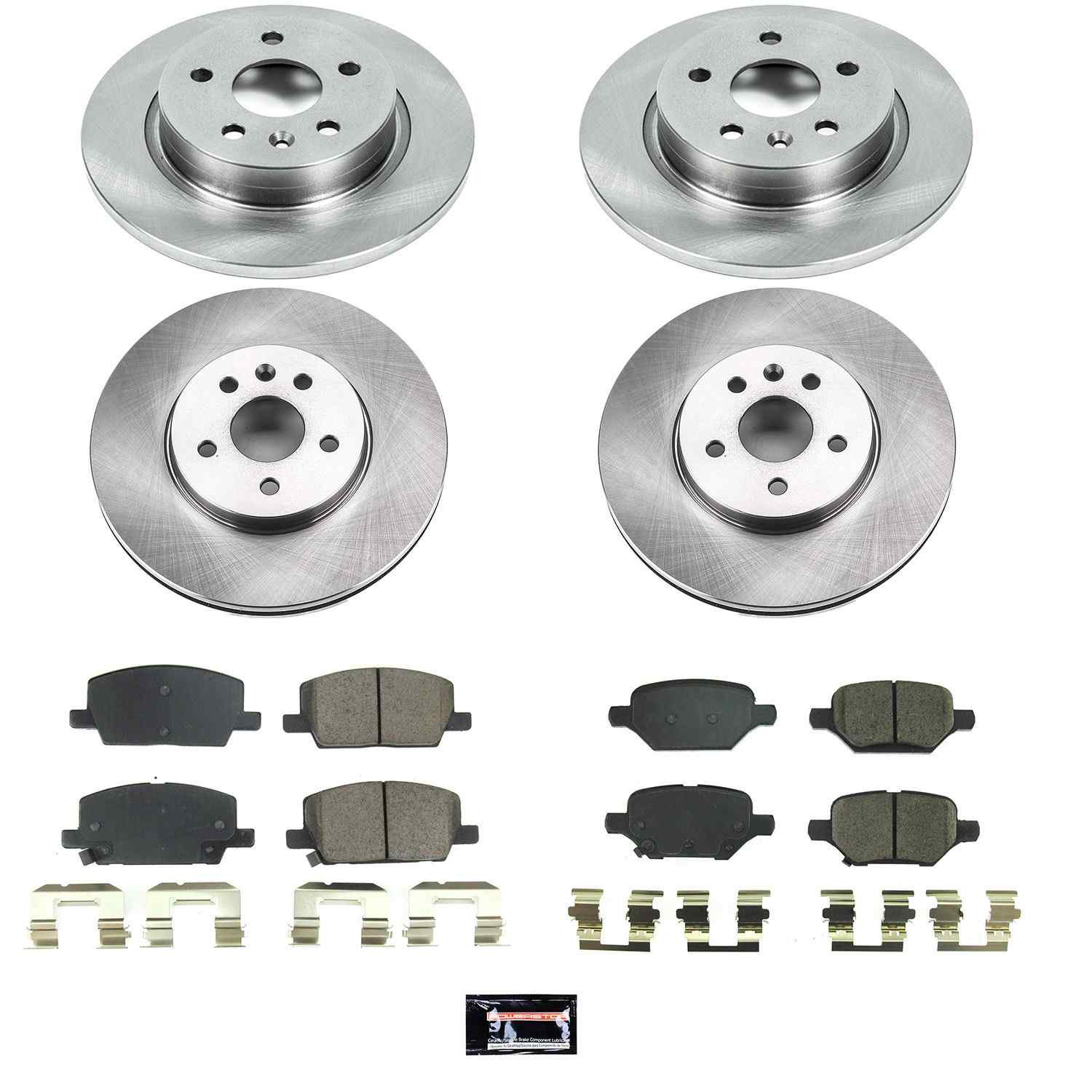 Power Stop 18-20 Buick Encore Front & Rear Autospecialty Brake Kit KOE8505