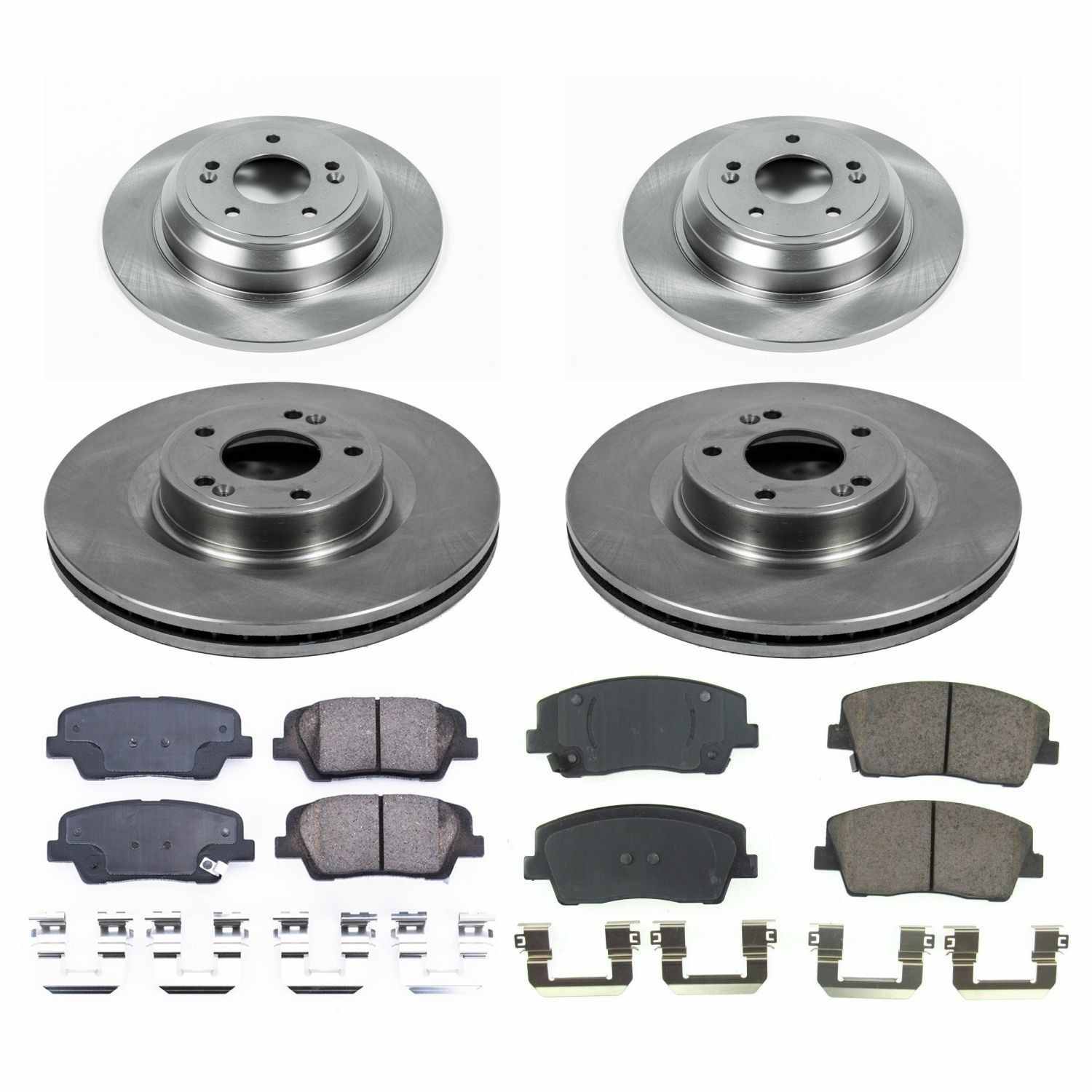 Power Stop 19-20 Genesis G70 Front & Rear Autospecialty Brake Kit KOE8506