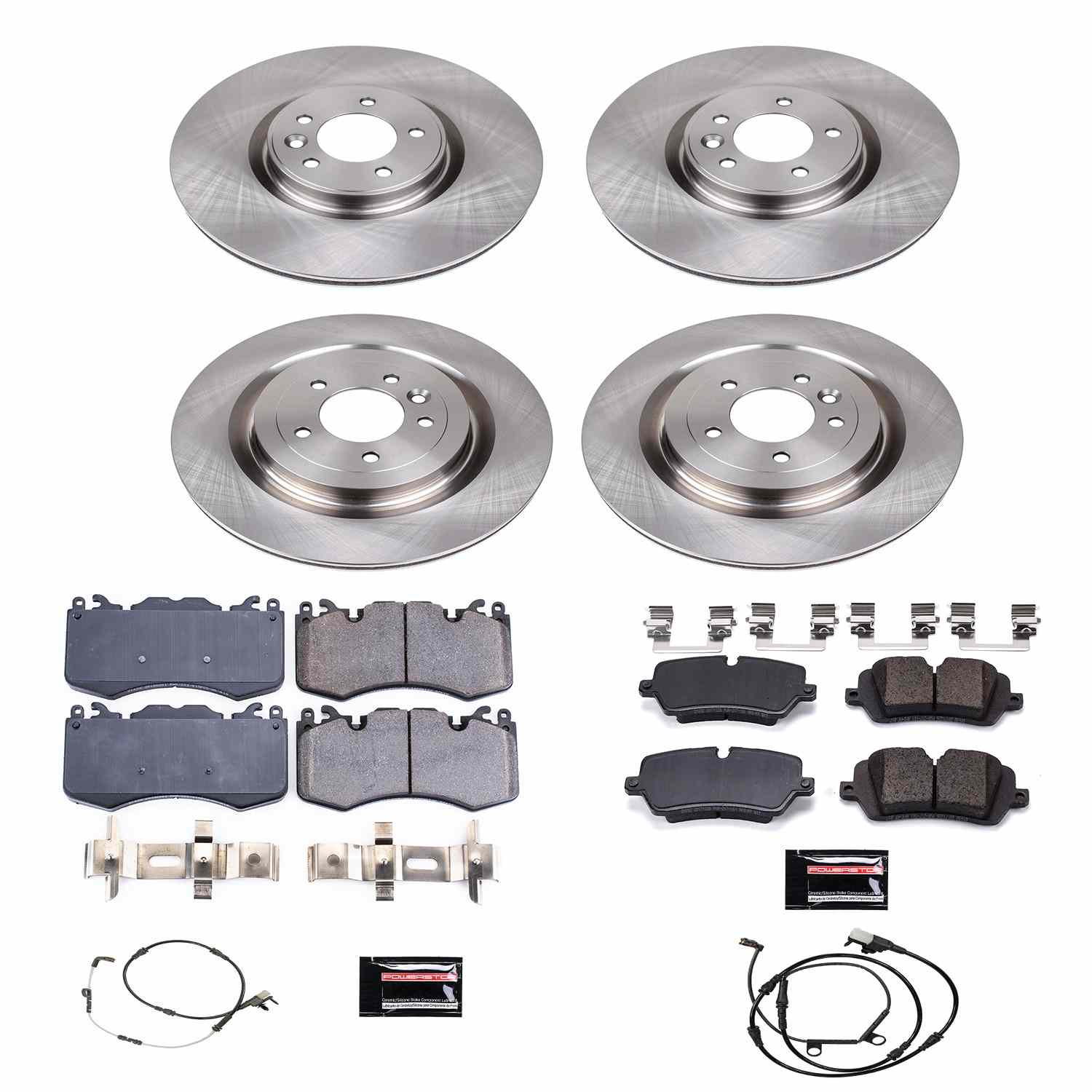 Power Stop 18-19 Land Rover Range Rover Sport Front & Rear Autospecialty Brake Kit KOE8514