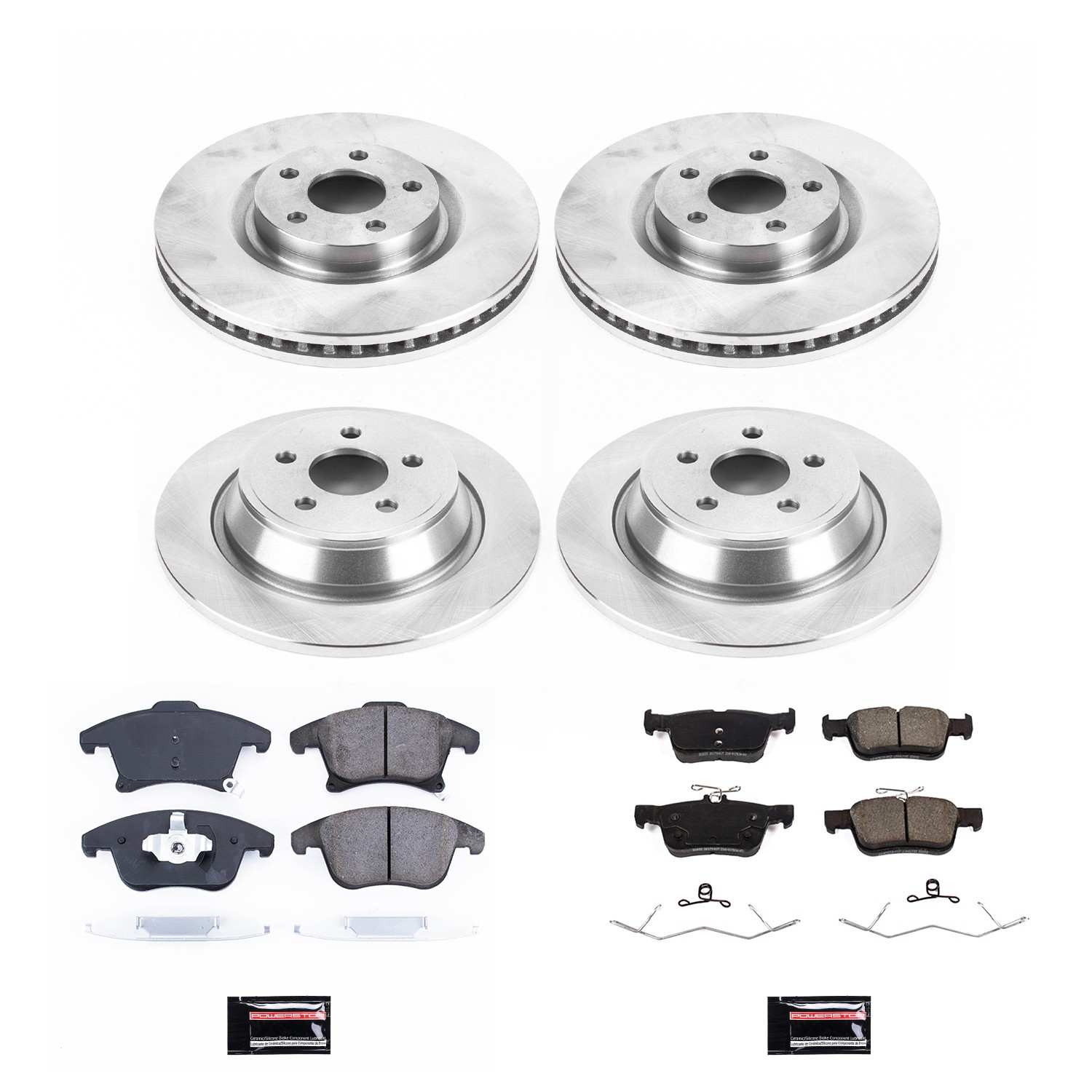 Power Stop 19-20 Ford Police Responder Hybrid Front & Rear Autospecialty Brake Kit KOE8541