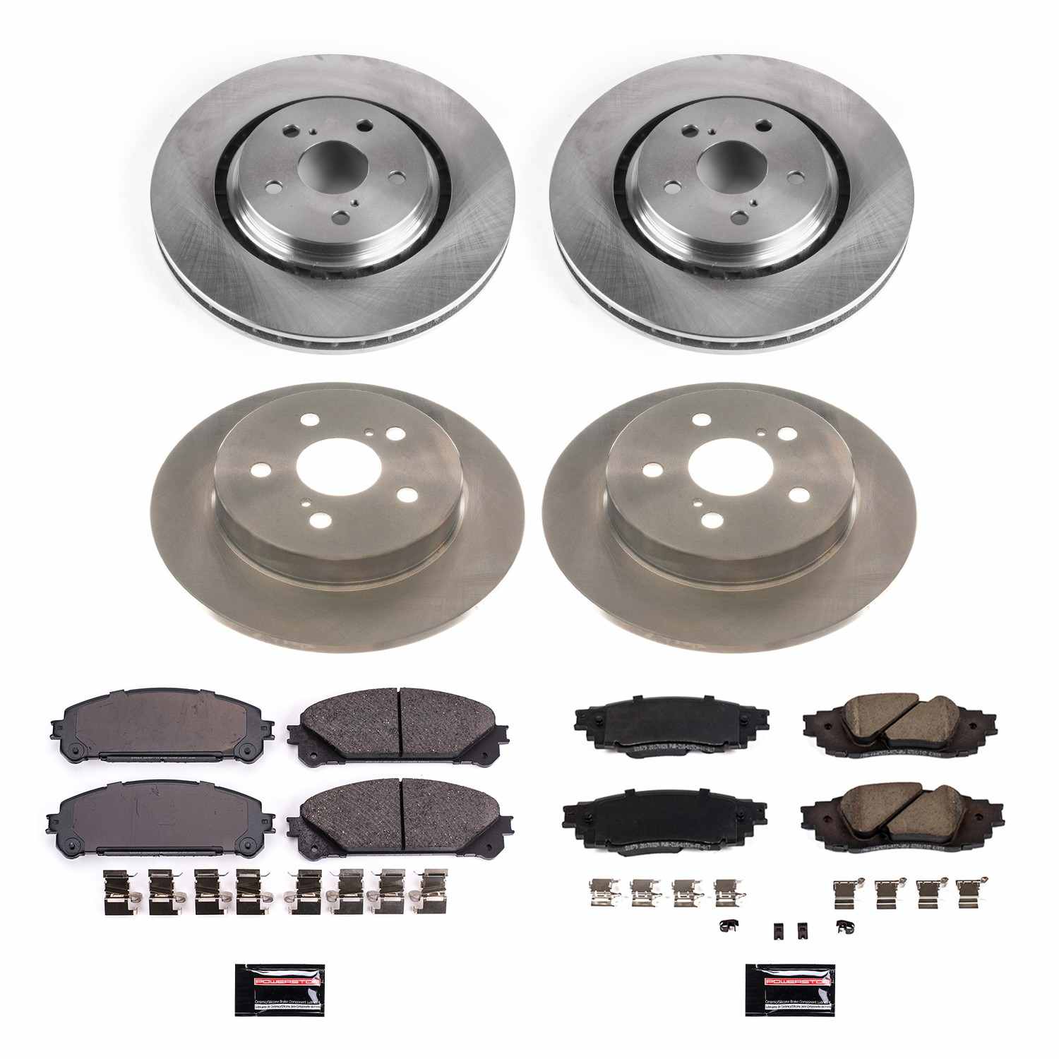 Power Stop 20-21 Toyota Avalon Front & Rear Autospecialty Brake Kit KOE8633