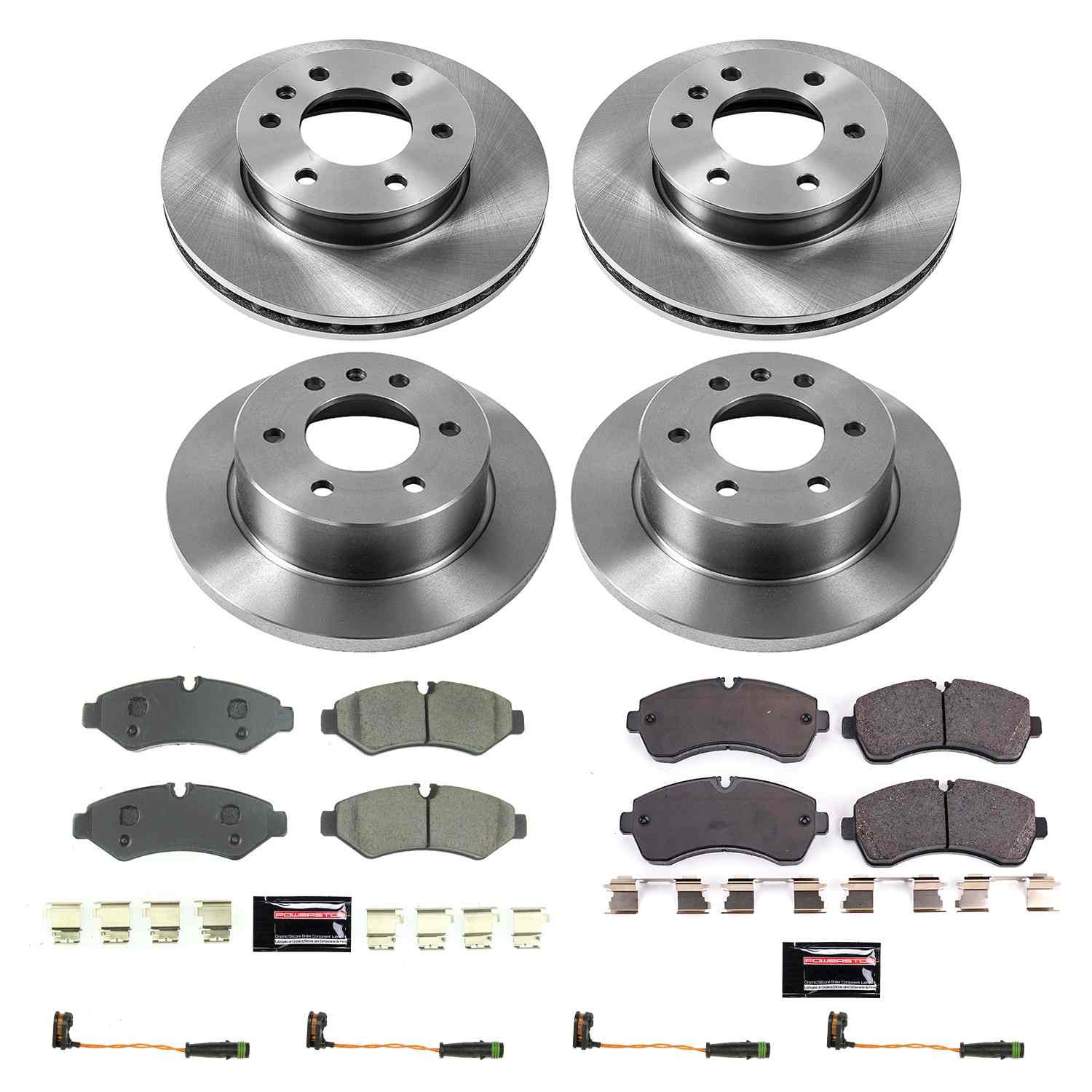 Power Stop 2020 Mercedes-Benz Sprinter 3500 Front & Rear Autospecialty Brake Kit KOE8659