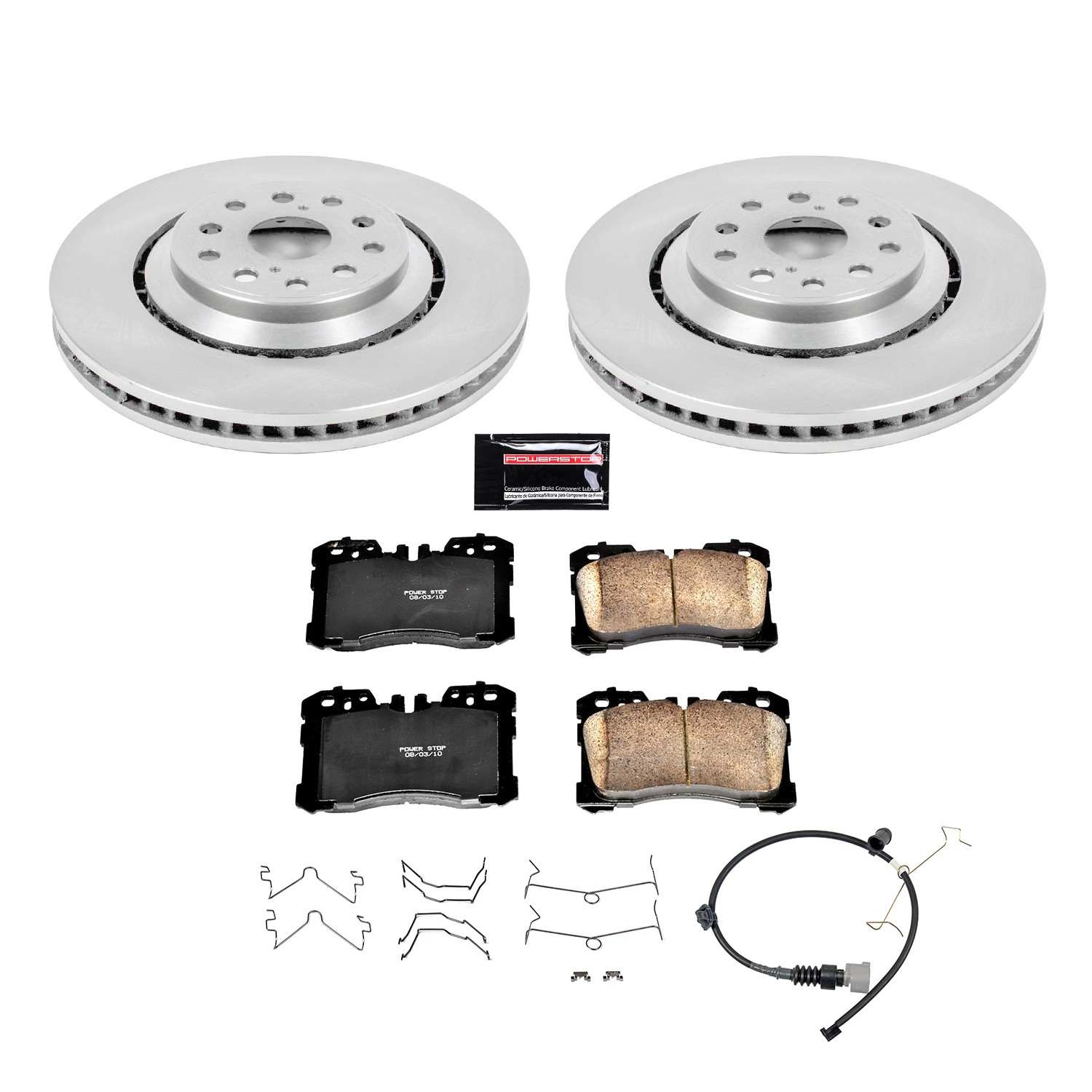 PowerStop Power Stop 2021 Lexus LS500h Front Autospecialty Brake Kit KOE8839