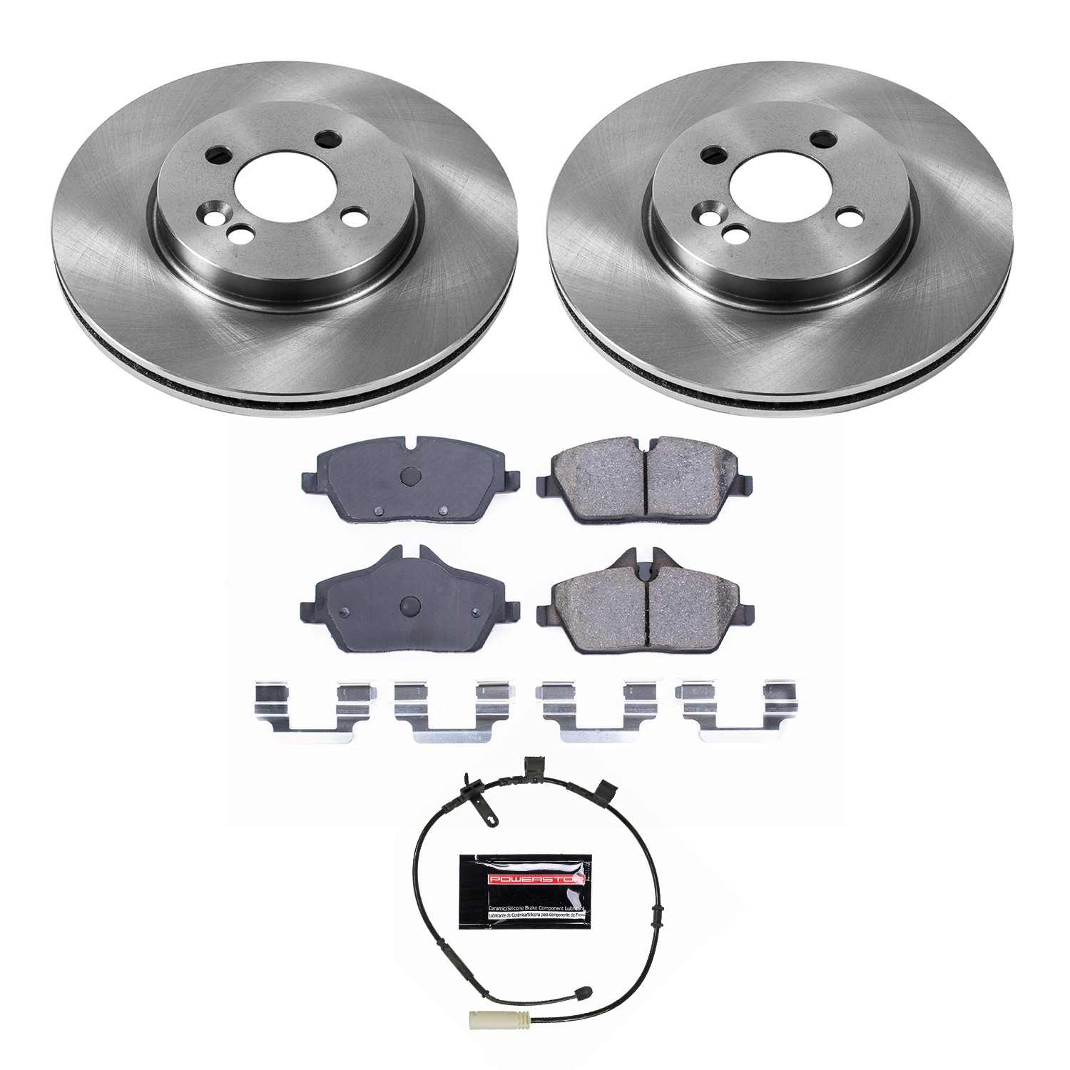 PowerStop Power Stop 2011 Mini Cooper Front Autospecialty Brake Kit KOE8842