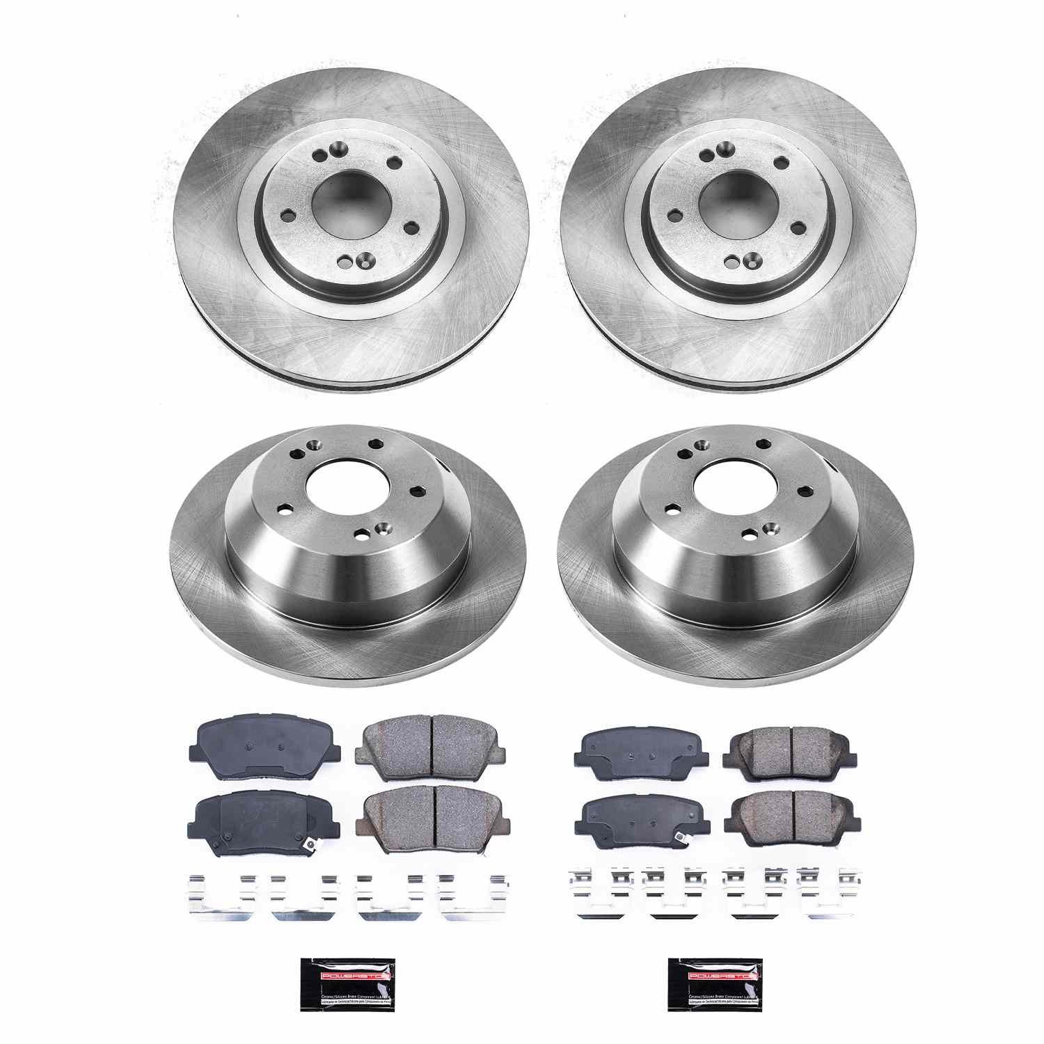 PowerStop Power Stop 2015 Kia Sorento Front & Rear Autospecialty Brake Kit KOE8860