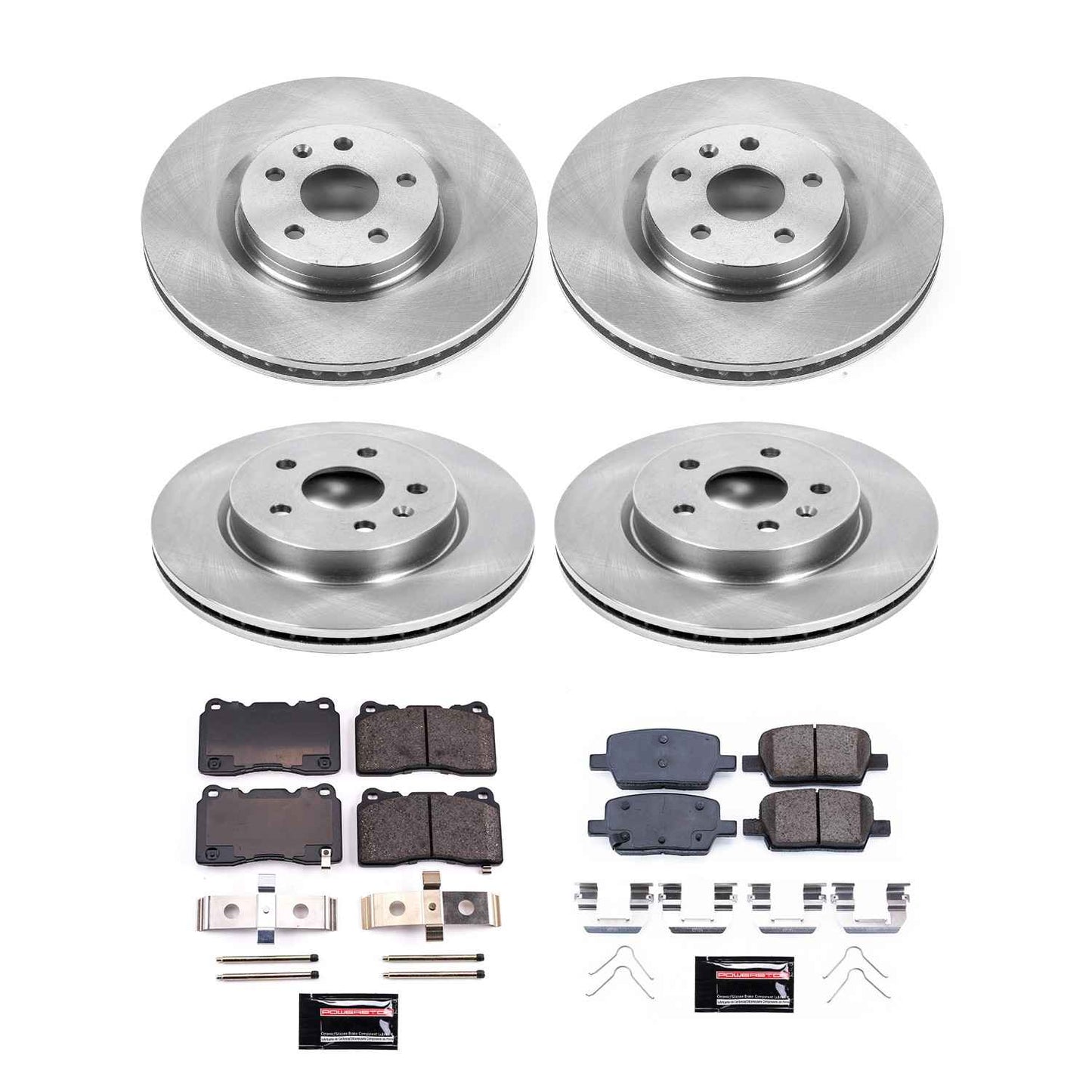 PowerStop Power Stop 2021 Chevrolet Camaro Front & Rear Autospecialty Brake Kit KOE8900