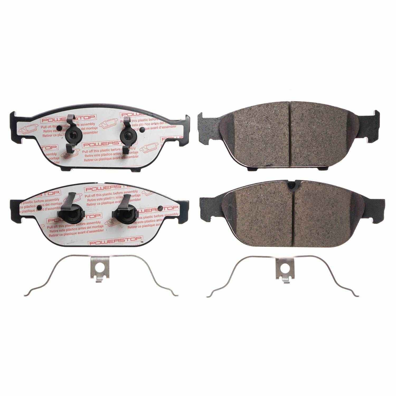 powerstop disc brake pad set  frsport nxe-1549