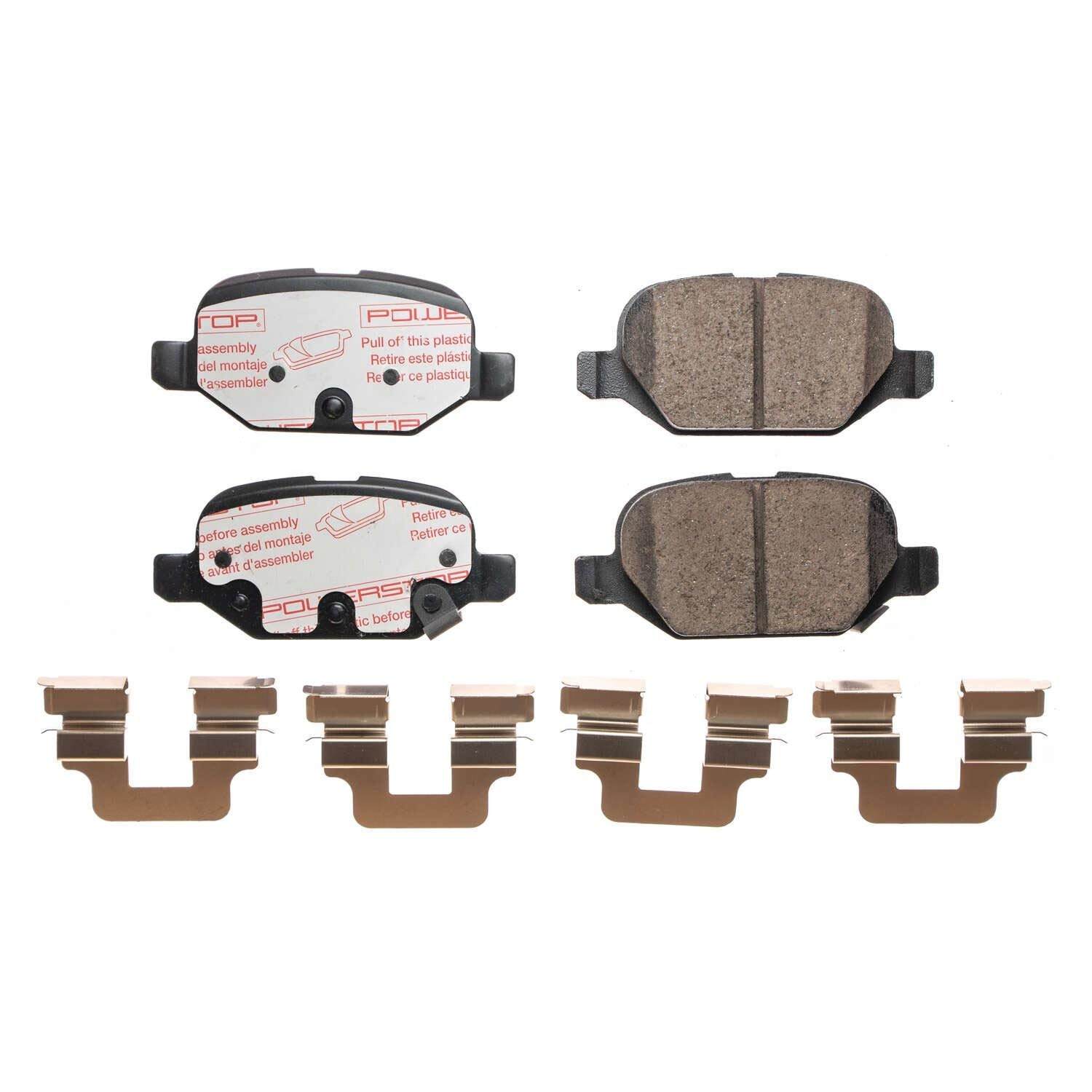 powerstop disc brake pad set  frsport nxe-1569