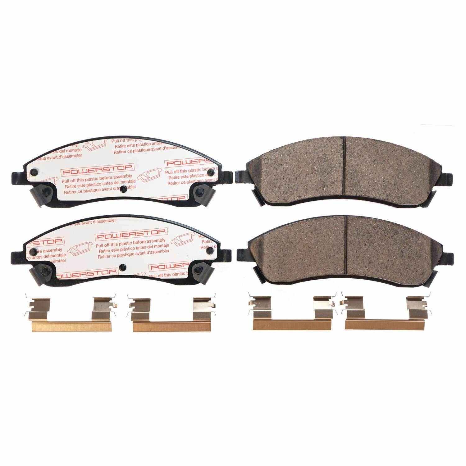 powerstop disc brake pad set  frsport nxt-1019