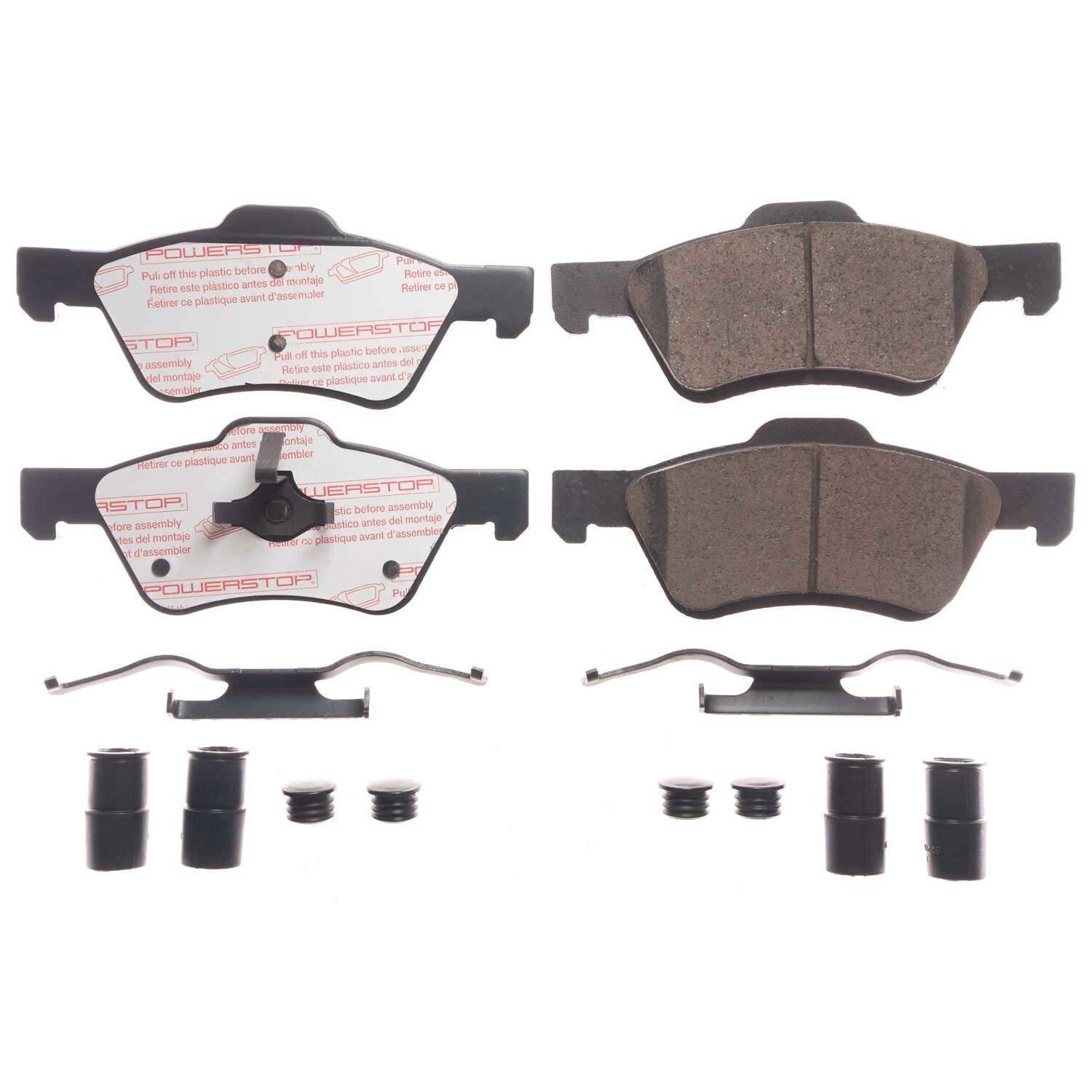 powerstop disc brake pad set  frsport nxt-1047b