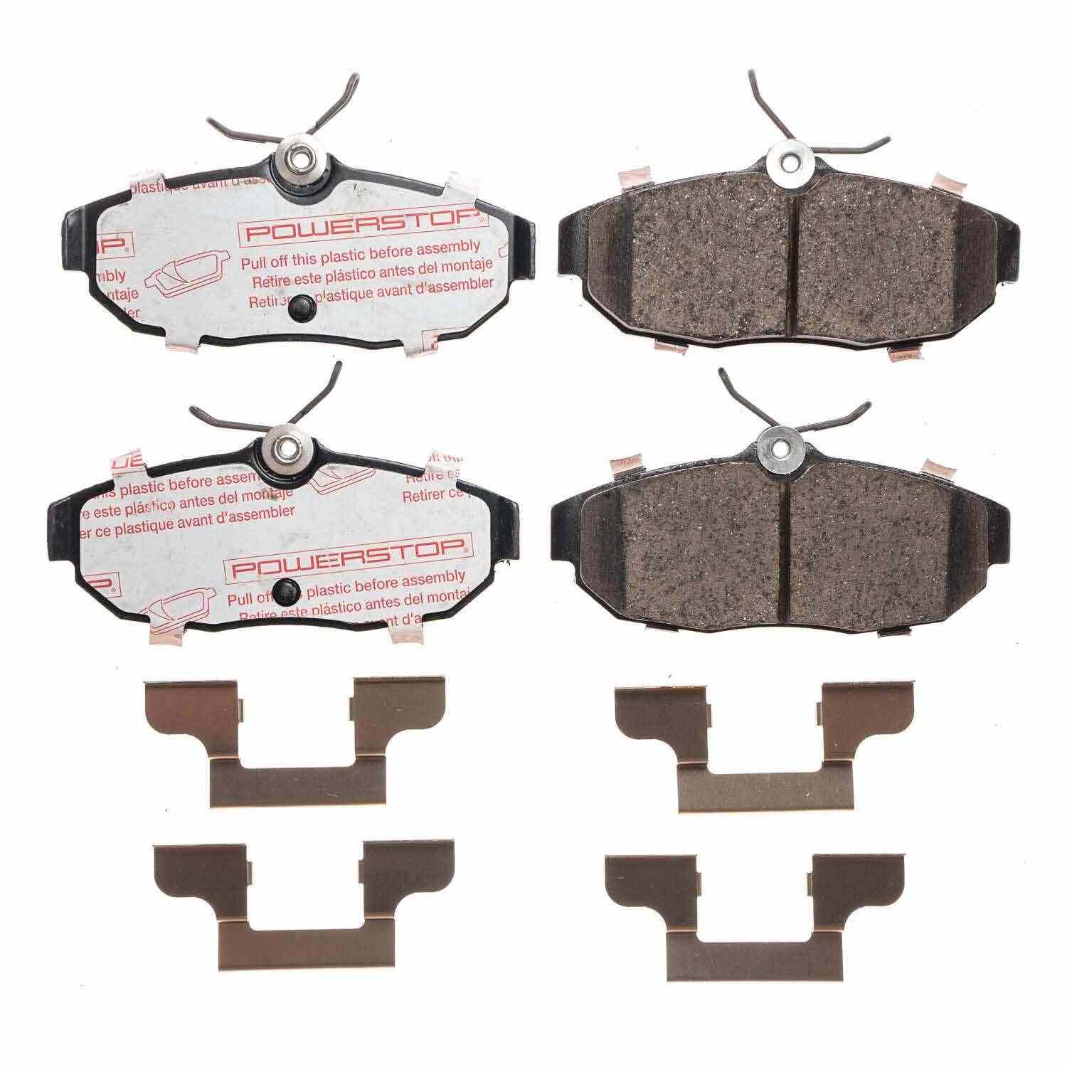 powerstop disc brake pad set  frsport nxt-1082