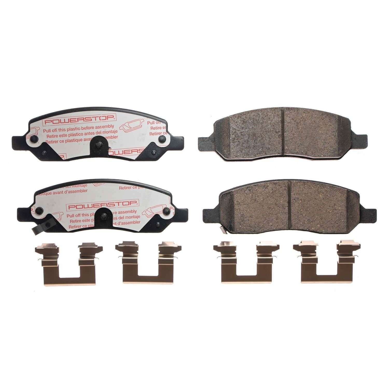 powerstop disc brake pad set  frsport nxt-1172