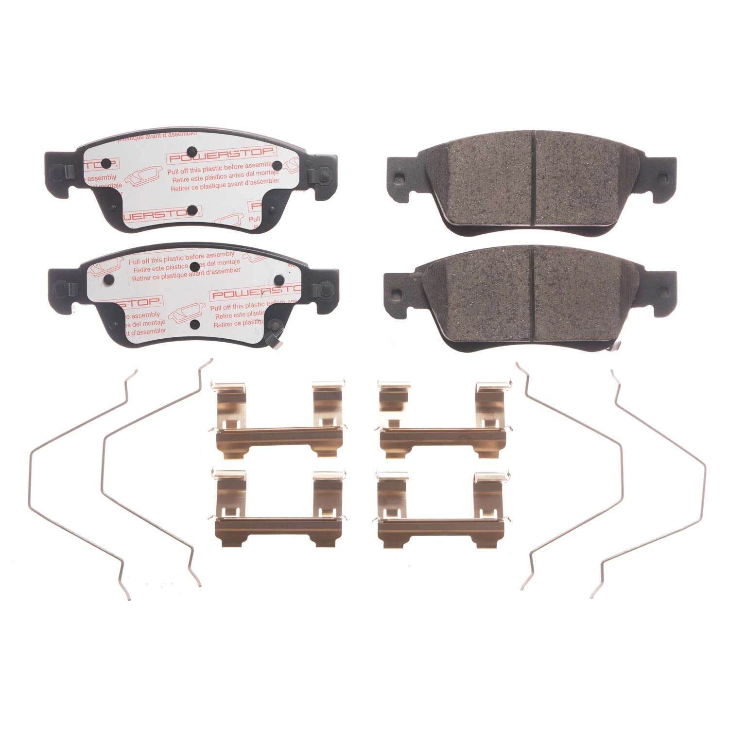 powerstop disc brake pad set  frsport nxt-1287