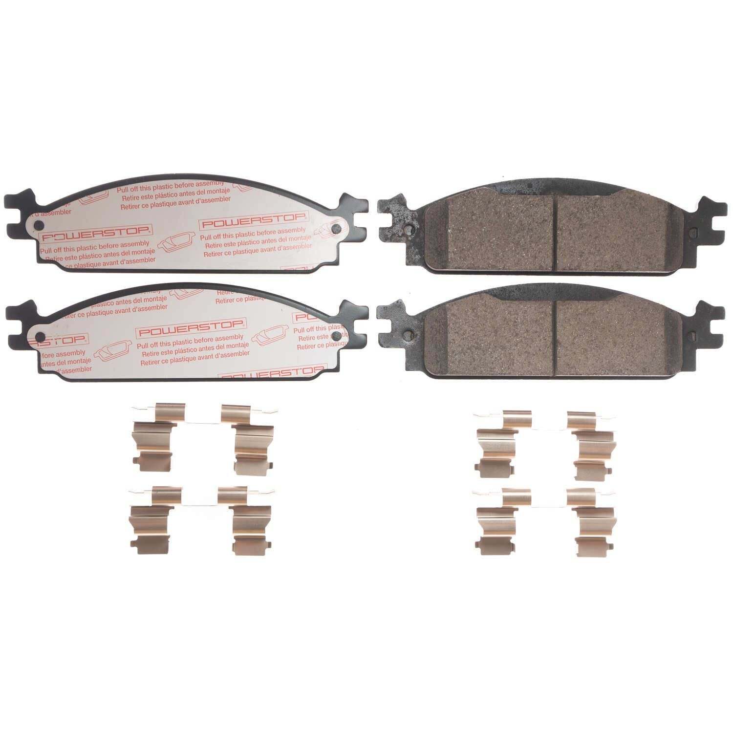 powerstop disc brake pad set  frsport nxt-1376